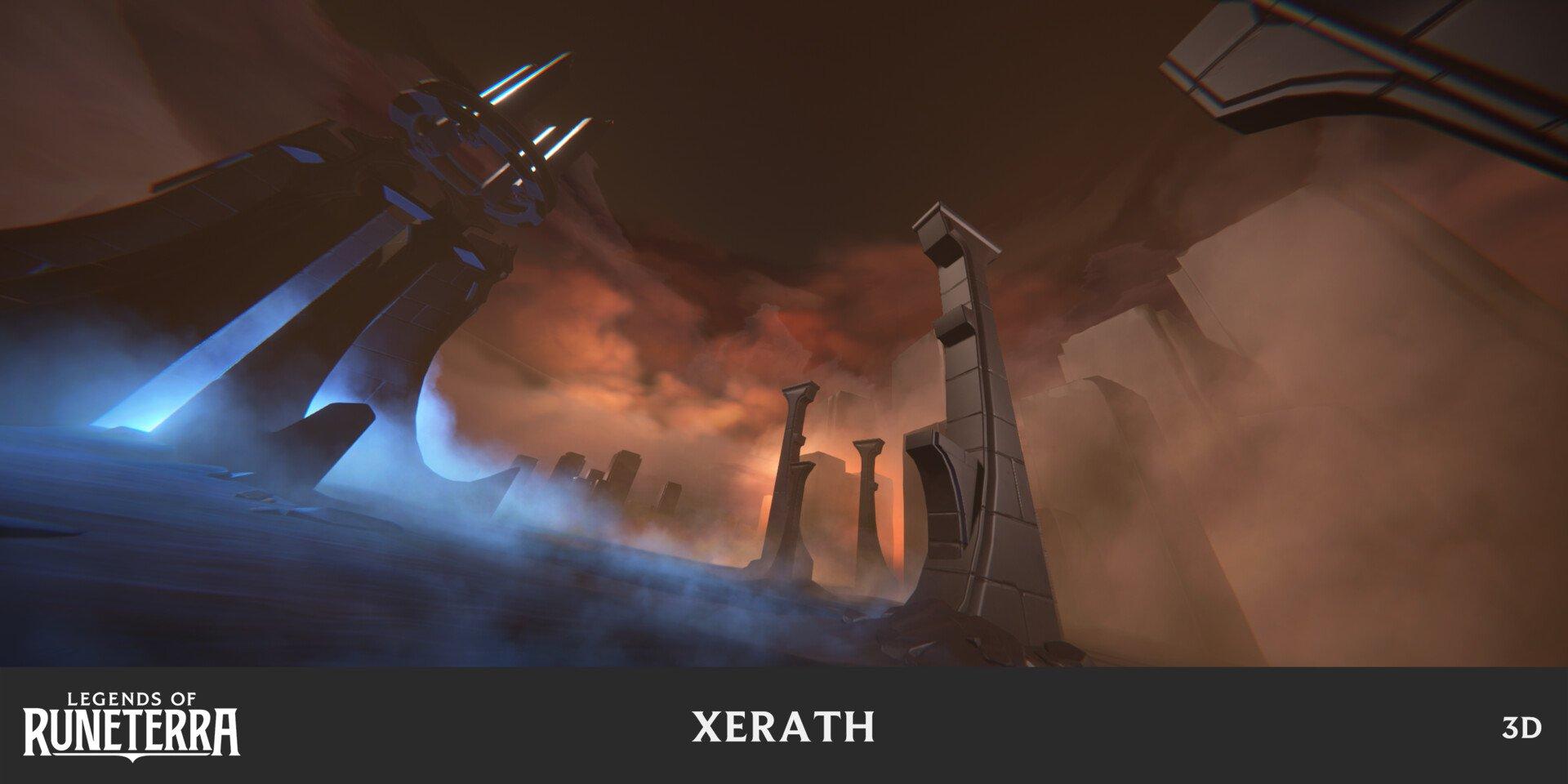 1920x960 Spideraxe of Runeterra Xerath 3D Model
