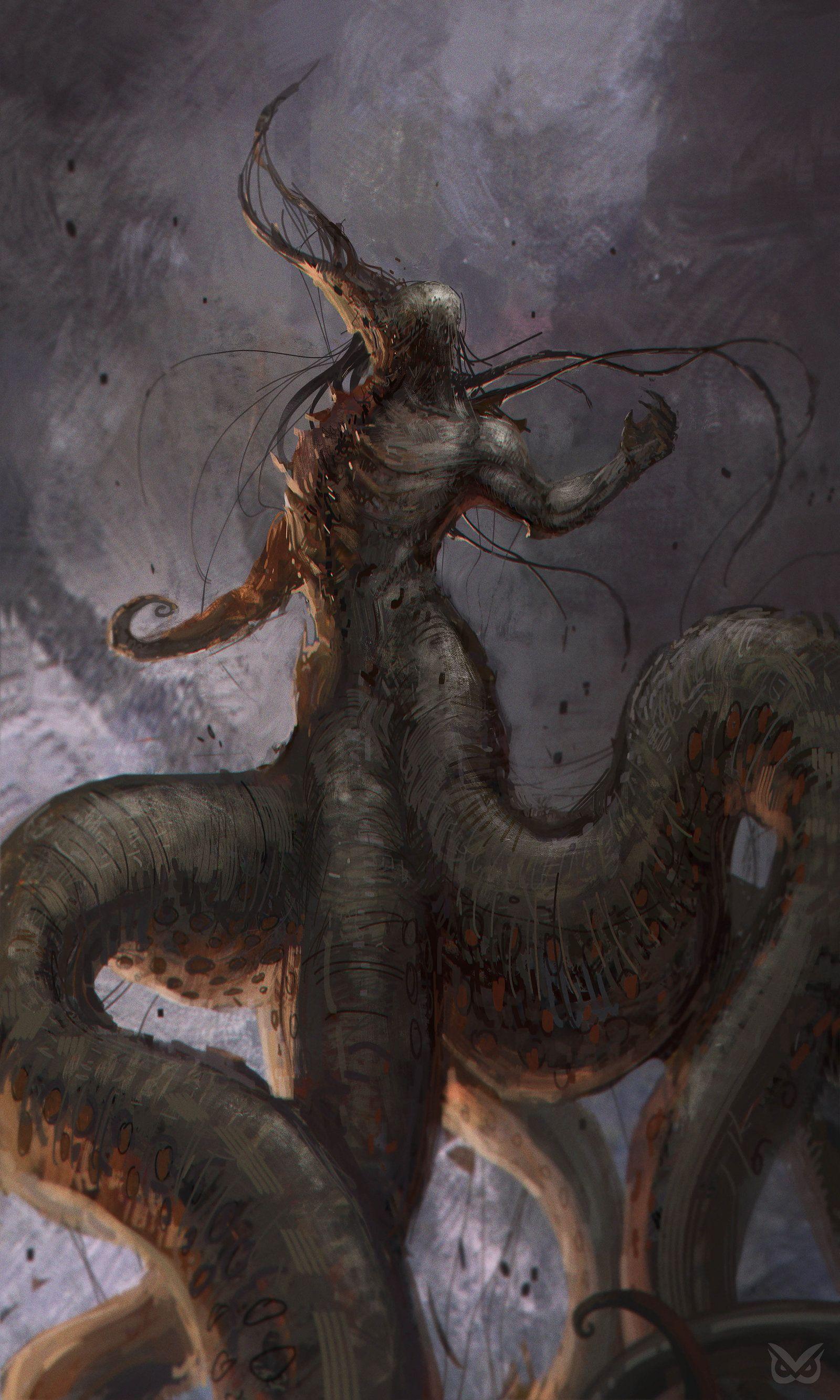 1600x2667 nyarlathotep. Lovecraftian horror, Fantasy monster, Lovecraft monsters