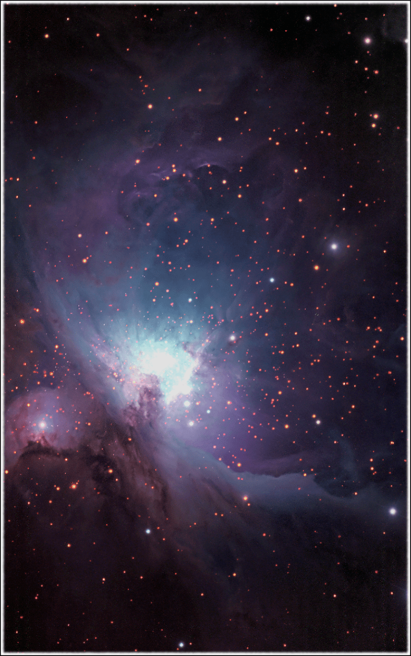 802x1280 M 42 Messier 42 A.k.a. The Orion Nebula In Near InfraRed By Rolf Wahl Olsen Mobile Phone Wallpaper 1200x1920 Discovered By Dan Veldhuizen