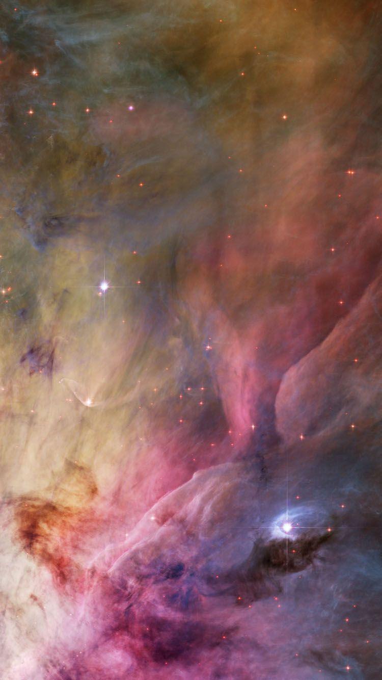 750x1334 Nebula Wallpaper / Background for phones