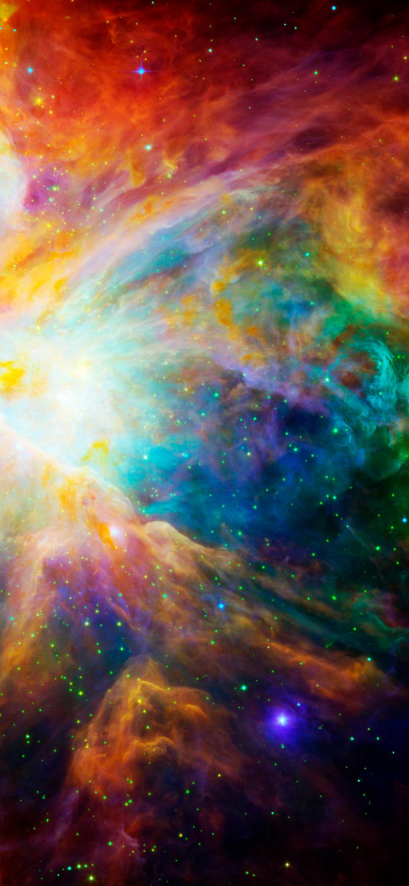 828x1792 Orion Nebula