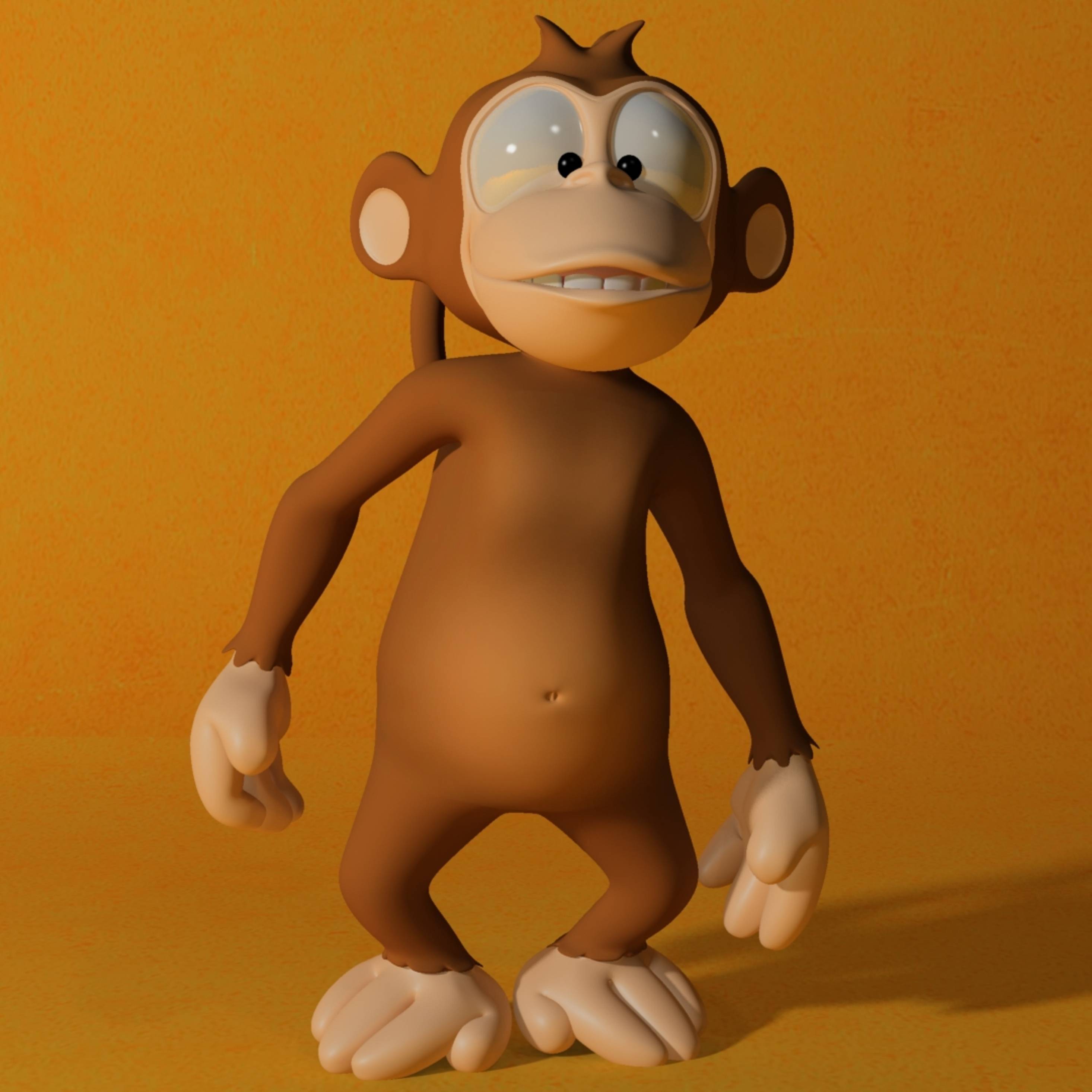 2932x2932 3D Monkey iPad Pro Retina Display HD 4k Wallpaper, Image, Background, Photo and Picture