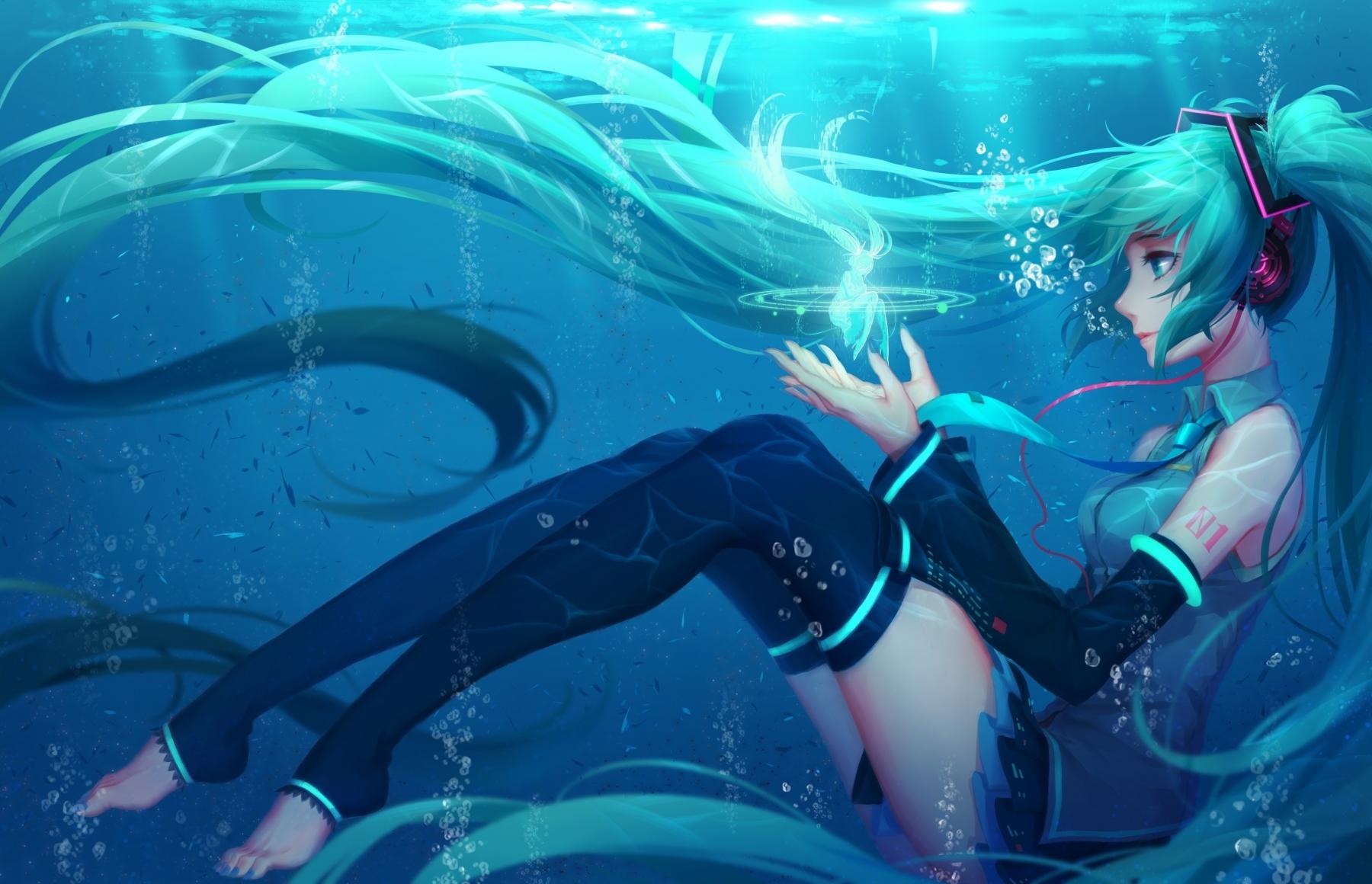 1800x1160 Hatsune Miku HD Wallpaper and Background Image
