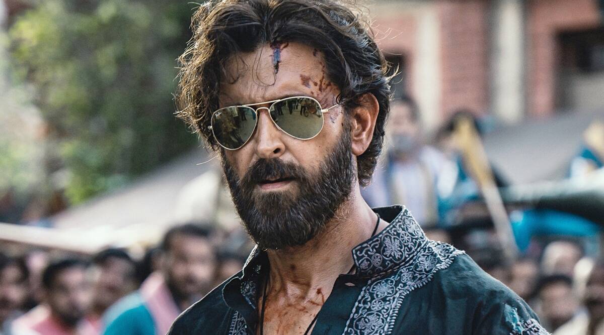 1200x667 Vikram Vedha first look has Hrithik Roshan on wrong side of the law, Madhavan calls it 'epic'. Entertainment News, The Indian Express