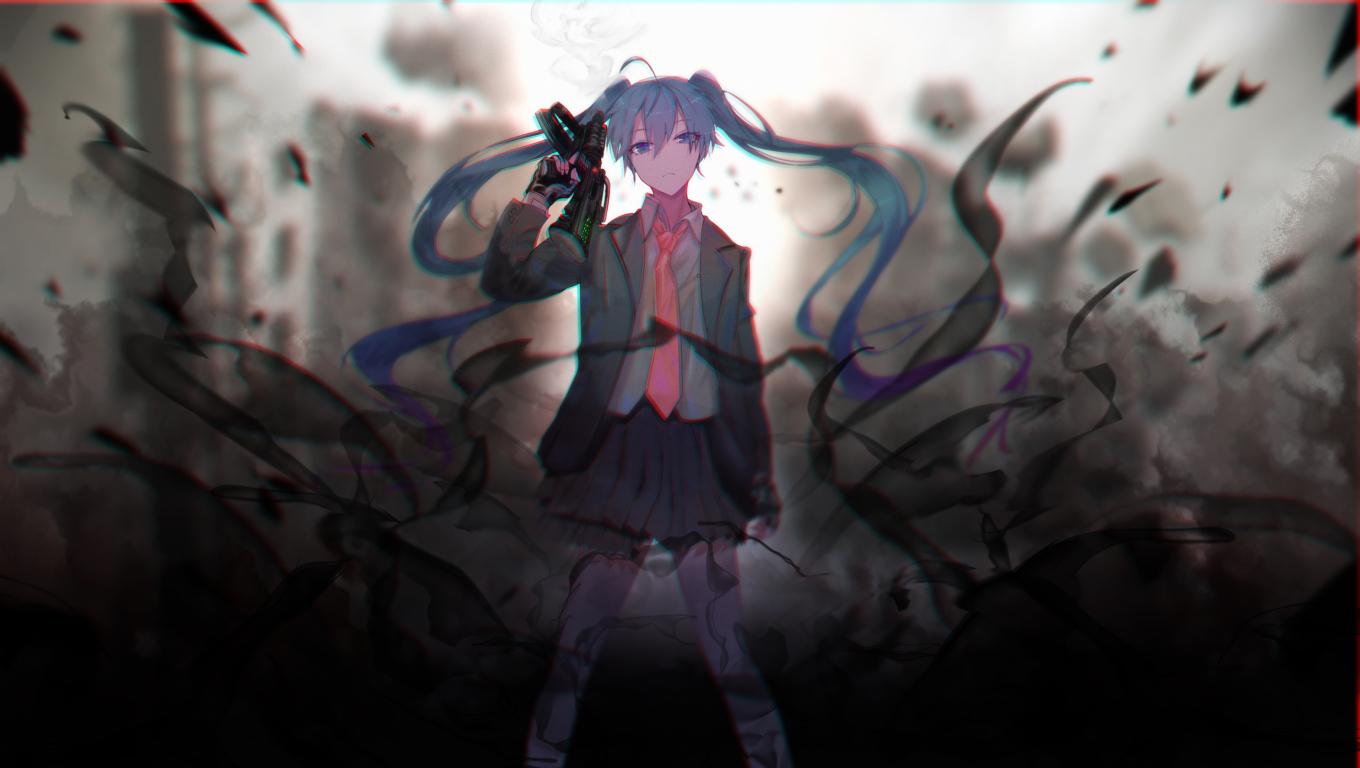 1360x768 Vocaloid Hatsune Miku 2019 Desktop Laptop HD Wallpaper, HD Anime 4K Wallpaper, Image, Photo and Background