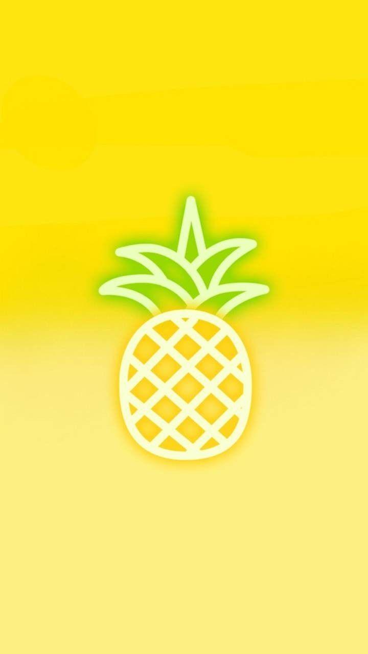 720x1280 fondos. Pineapple wallpaper, Simple iphone wallpaper, Neon