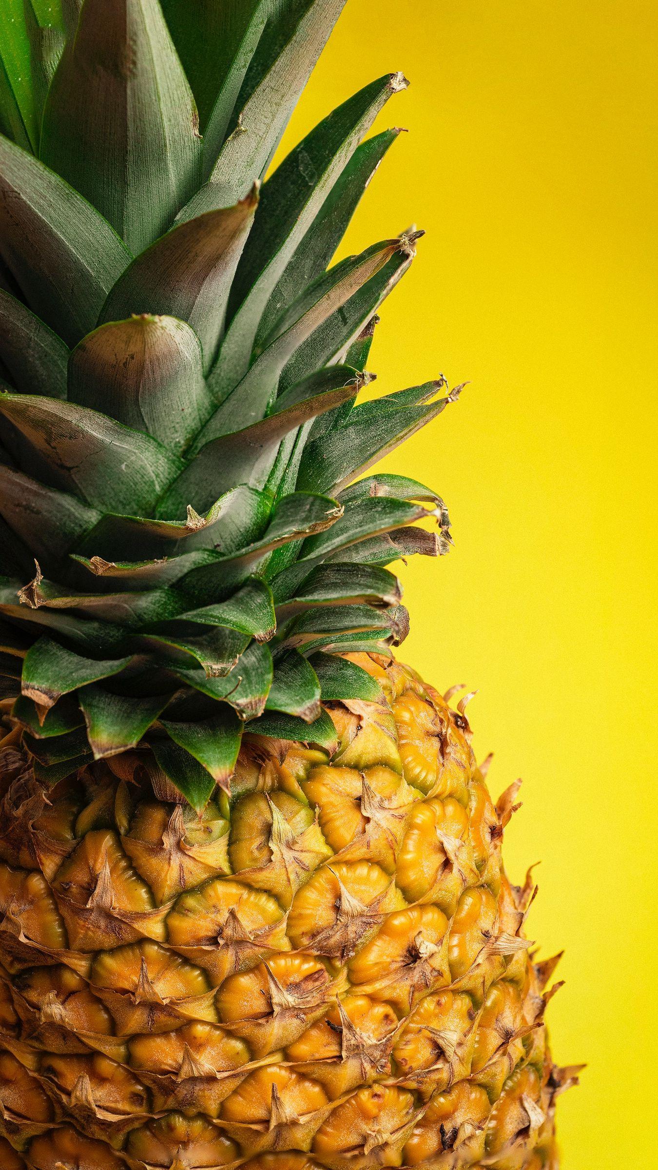 1350x2400 Download wallpaper 1350x2400 pineapple, fruit, tropical, yellow iphone 8+/7+/6s+/for parallax HD background