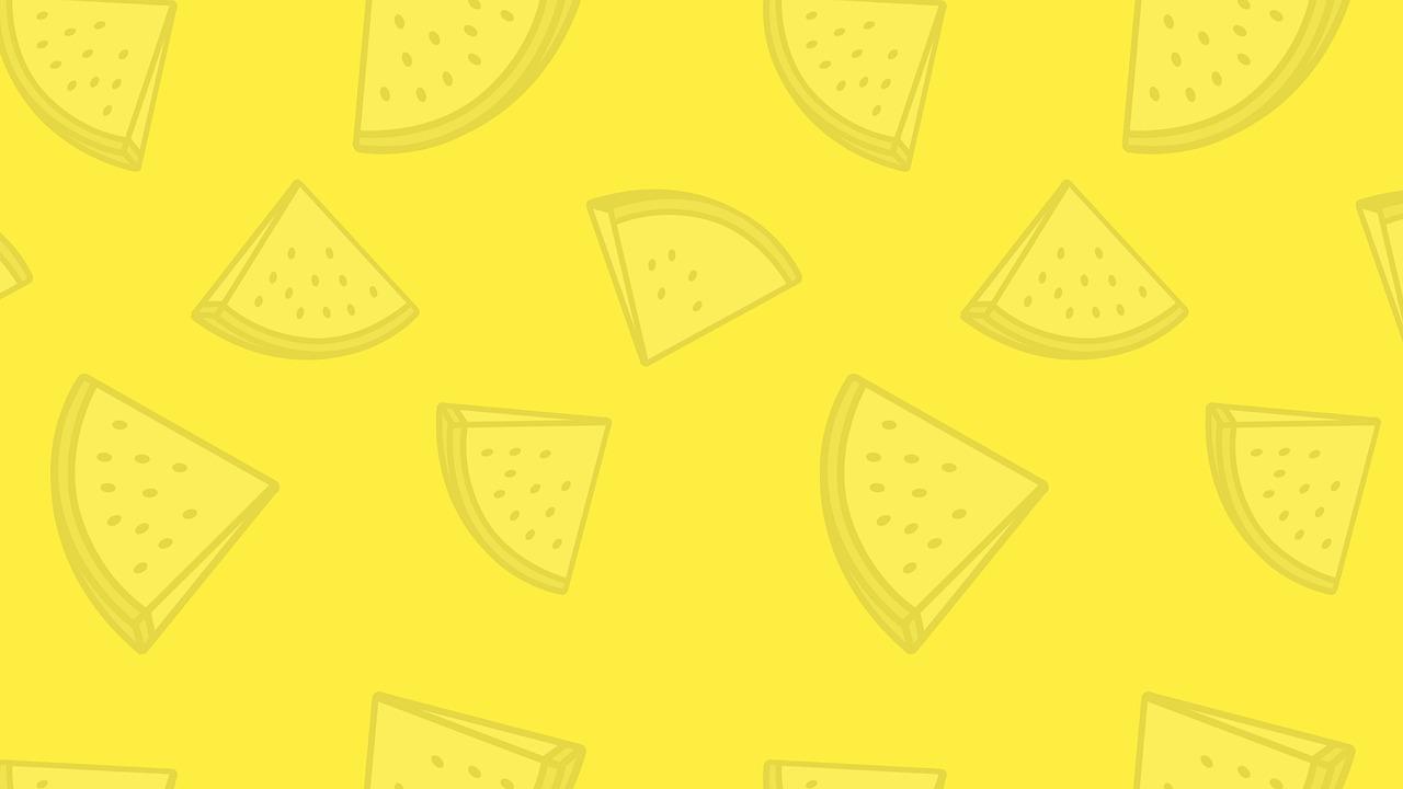 1280x720 Yellow Pineapple Background Image