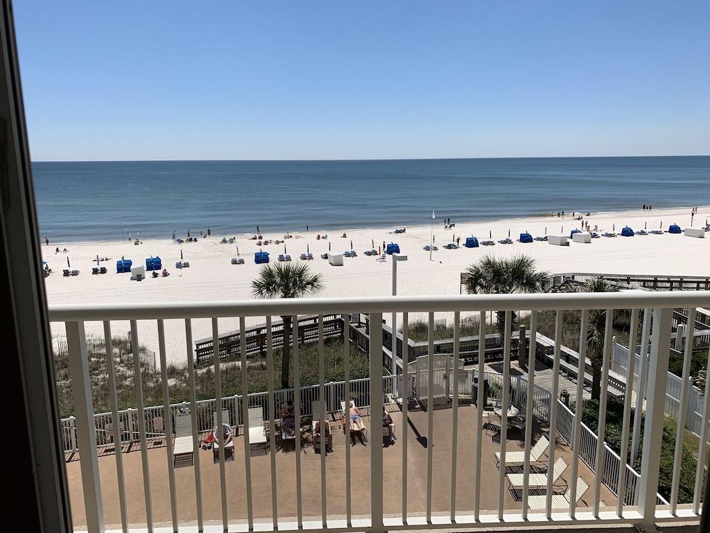 1024x768 Gulf front corner great view ! 5 Star Reviews! Tradewinds !