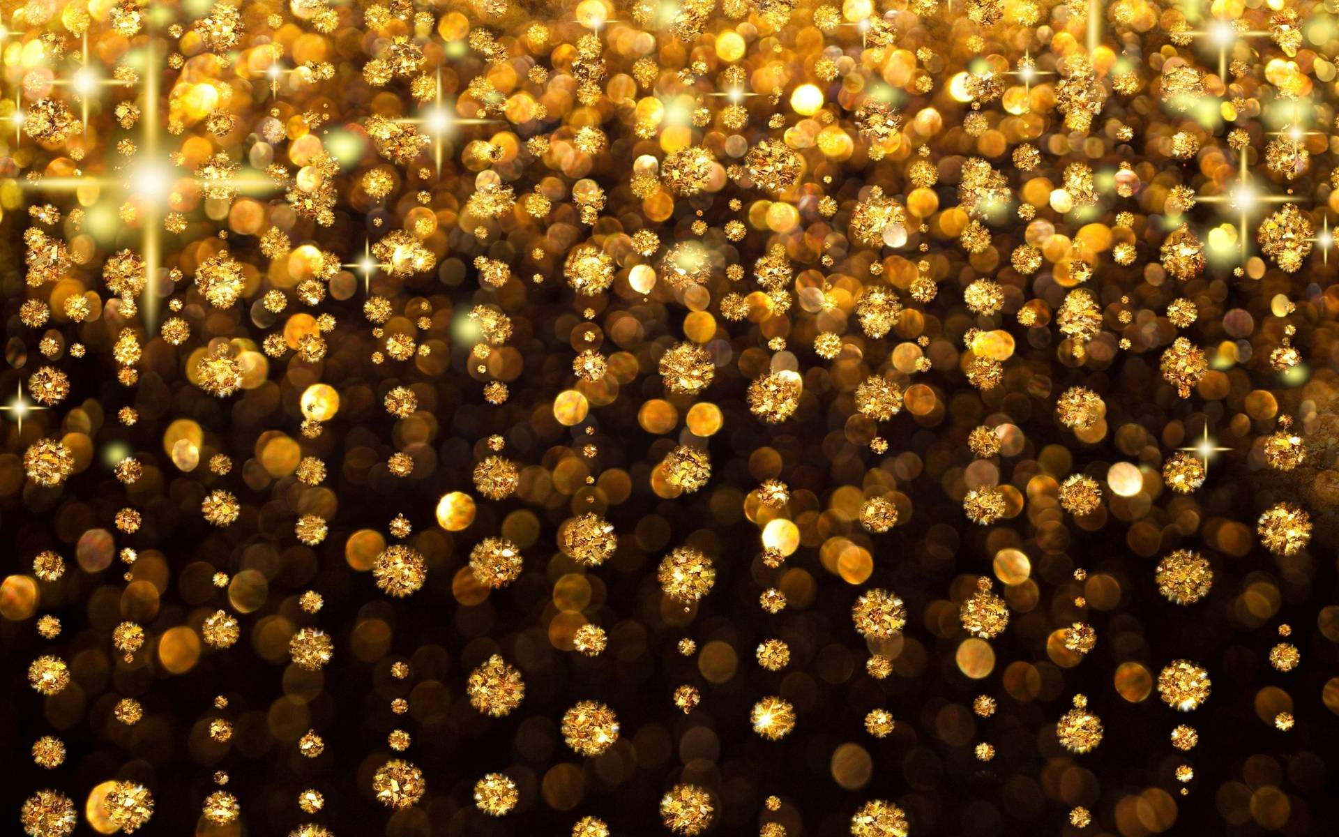 1920x1200 Black and Gold Computer Wallpaper
