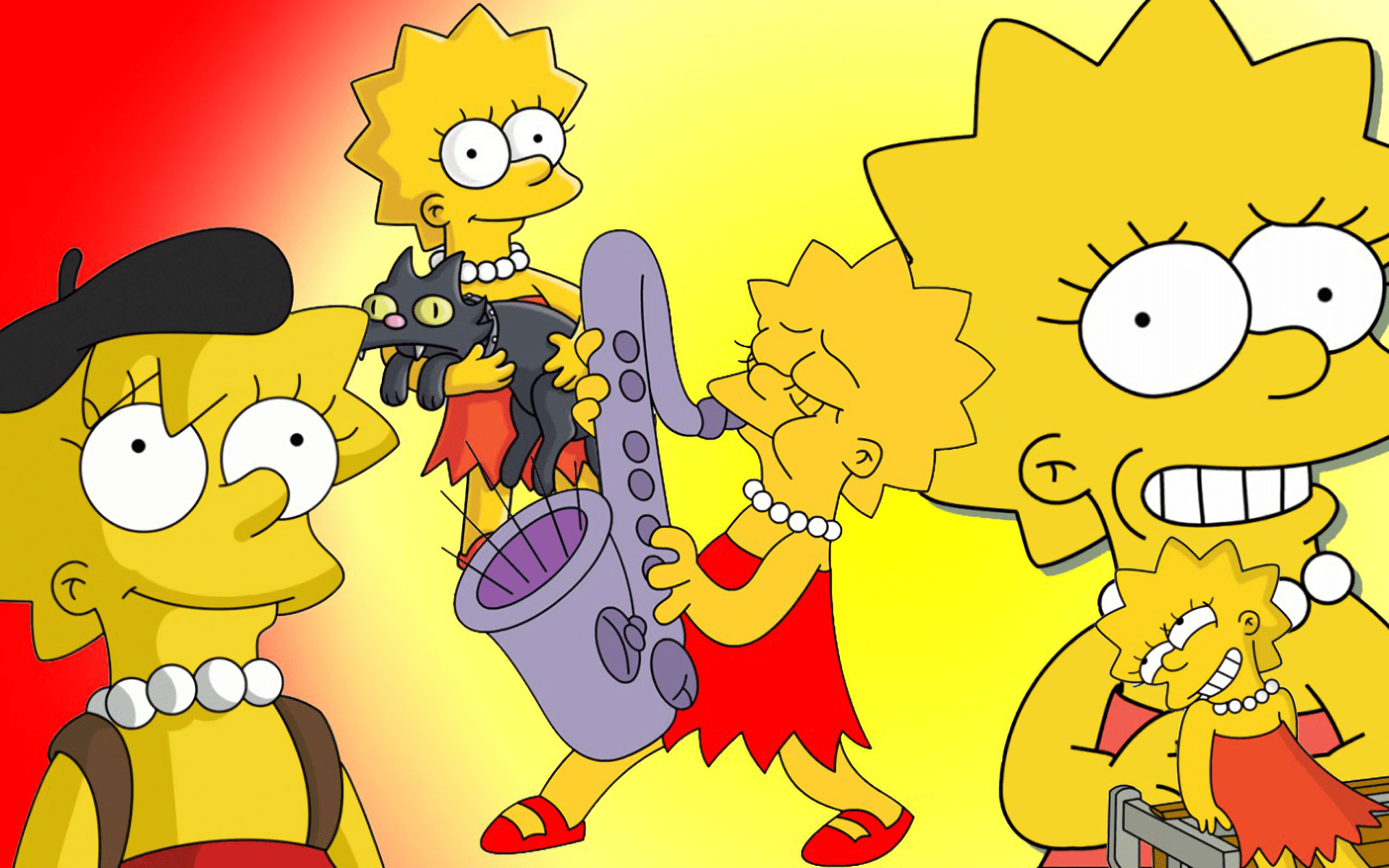 1920x1200 Lisa Simpson HD Wallpaper and Background