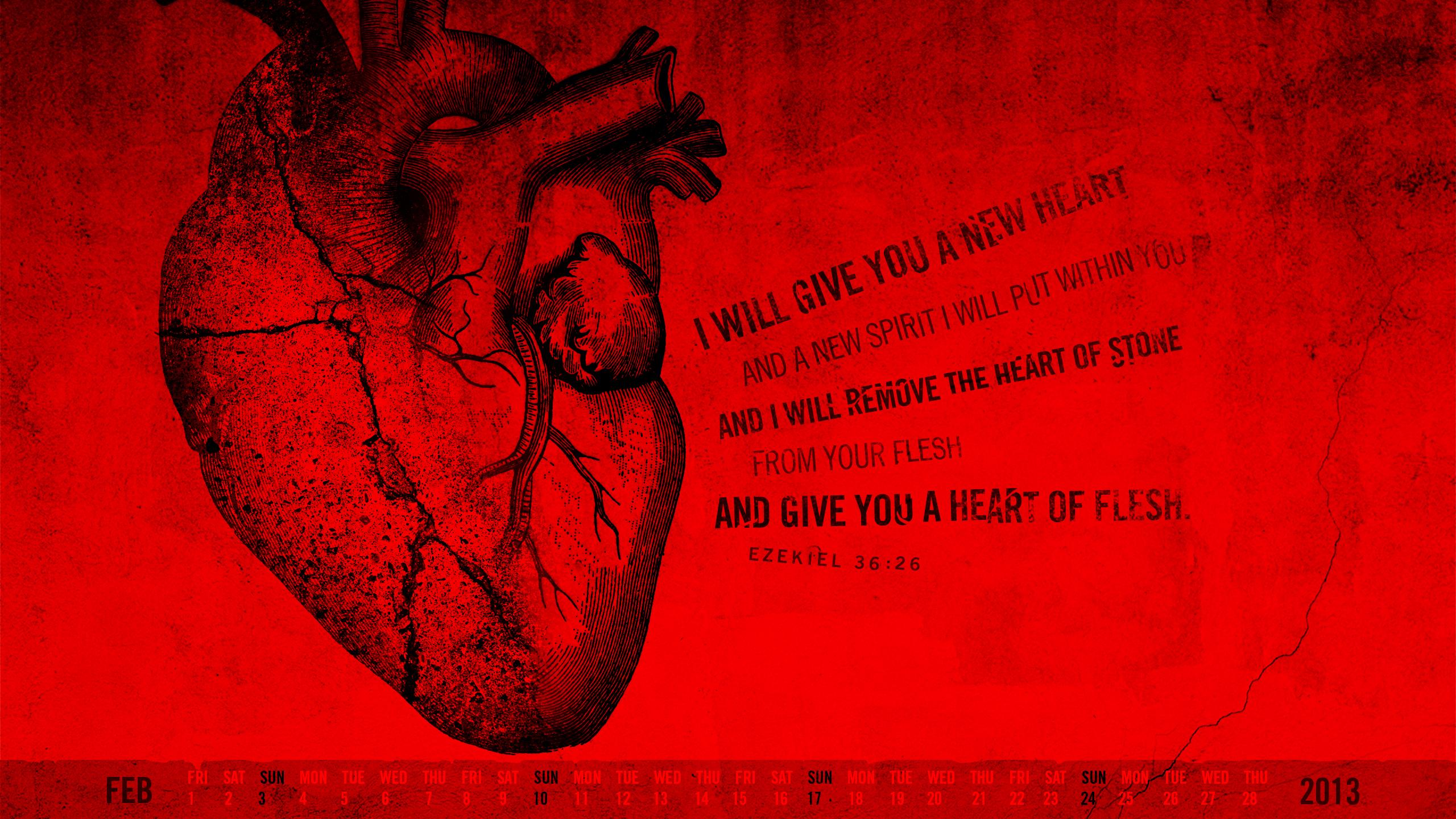 2560x1440 Free Desktop Wallpaper Calendars: February 2013
