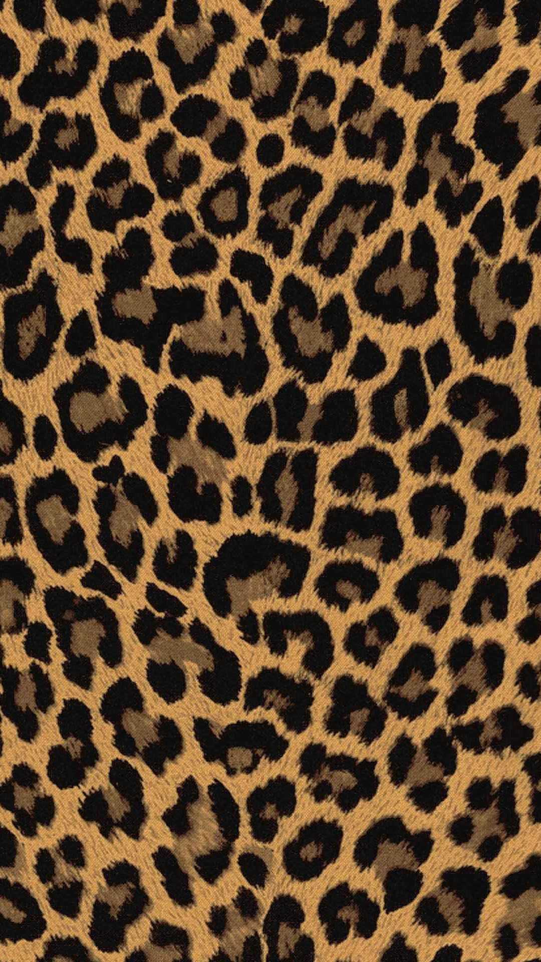 1080x1920 Leopard Pattern Wallpaper