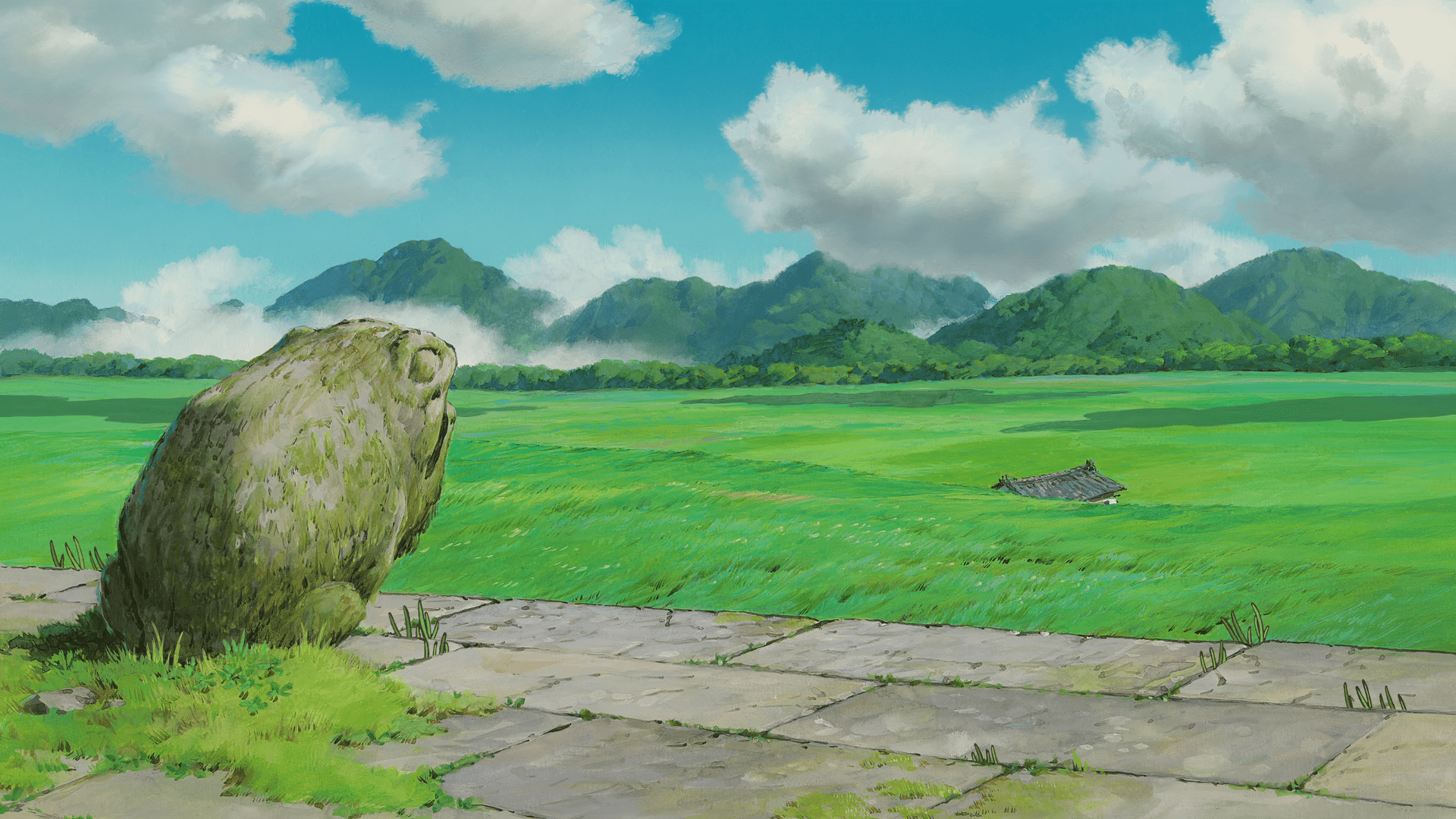 1920x1080 Thanks to IA, I've made a collection of flawless HQ wallpaper of Studio Ghibli Movies. [Link in comment]