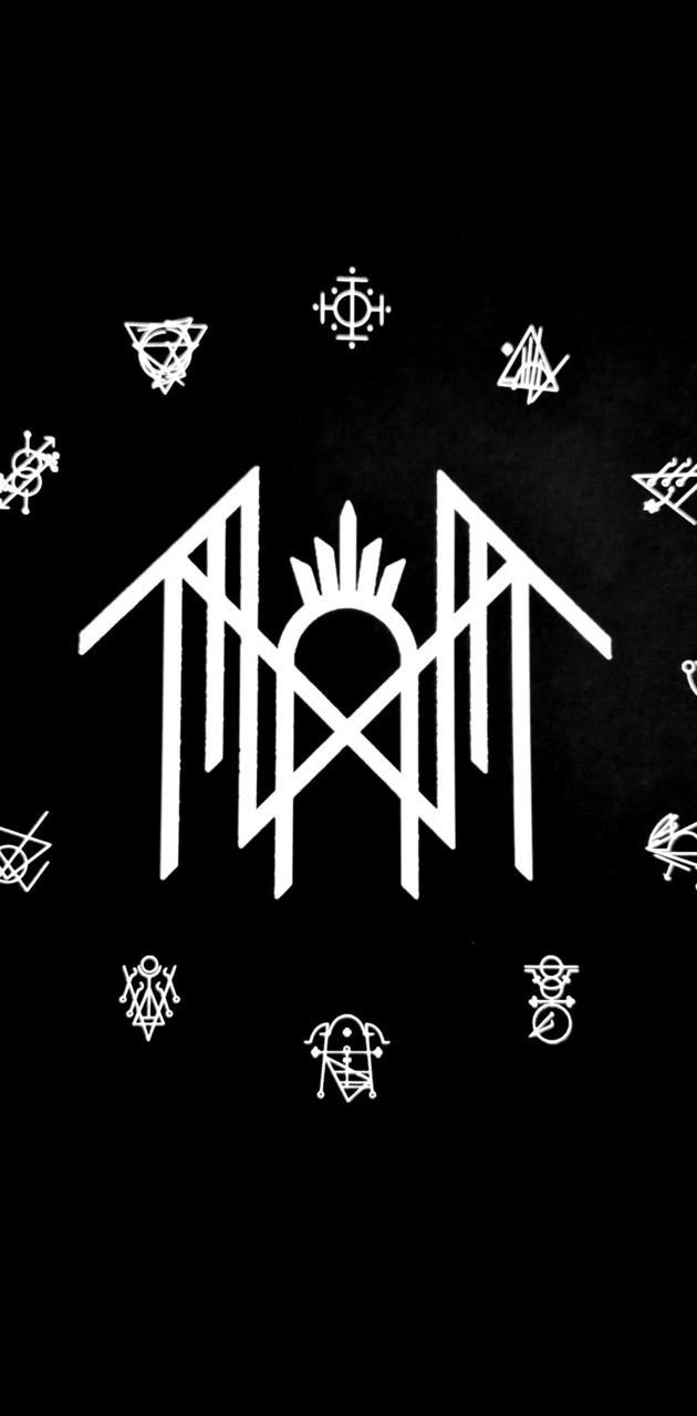 630x1280 Sleep Token Logo wallpaper