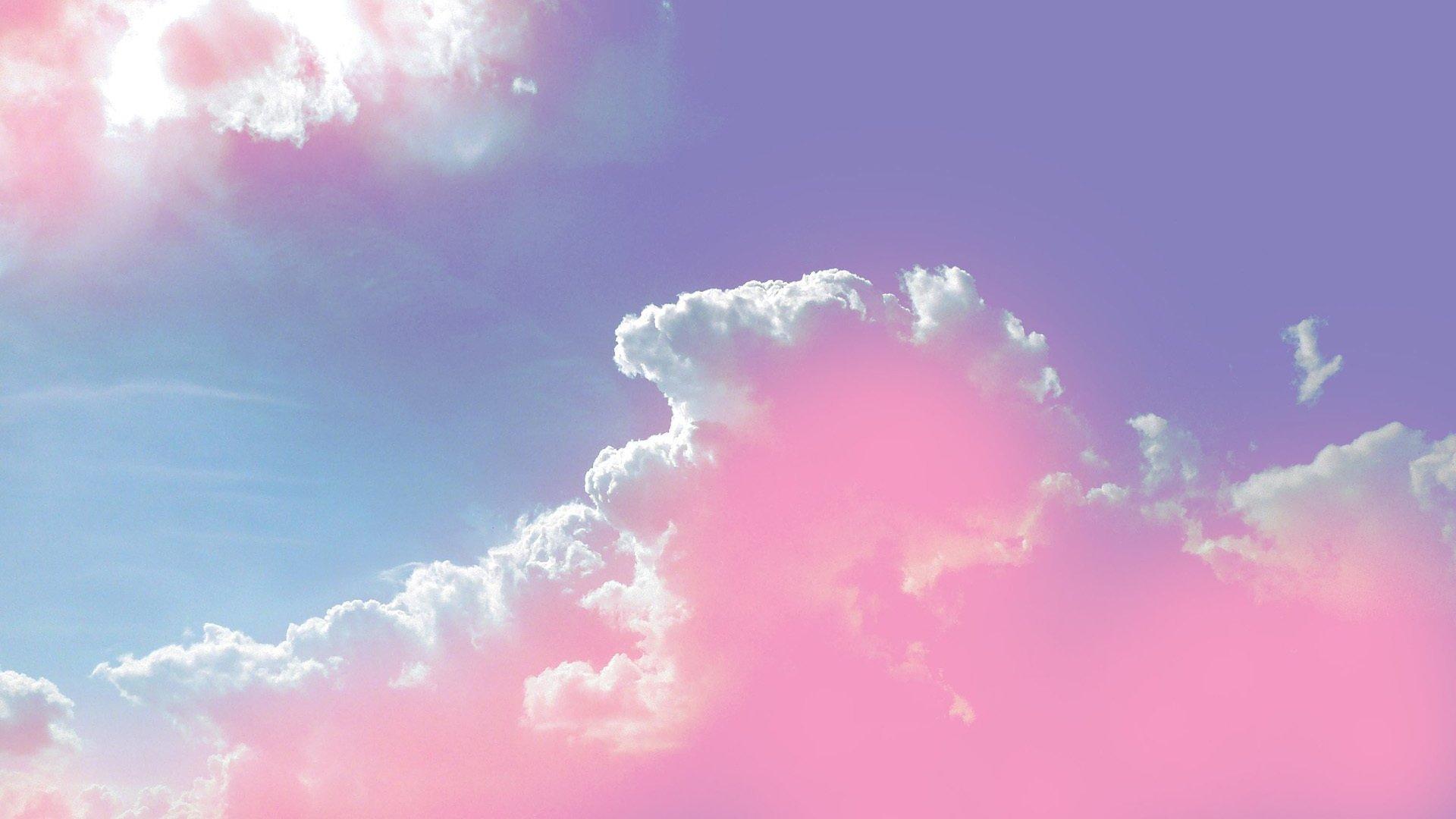 1920x1080 Pink Sky Wallpaper