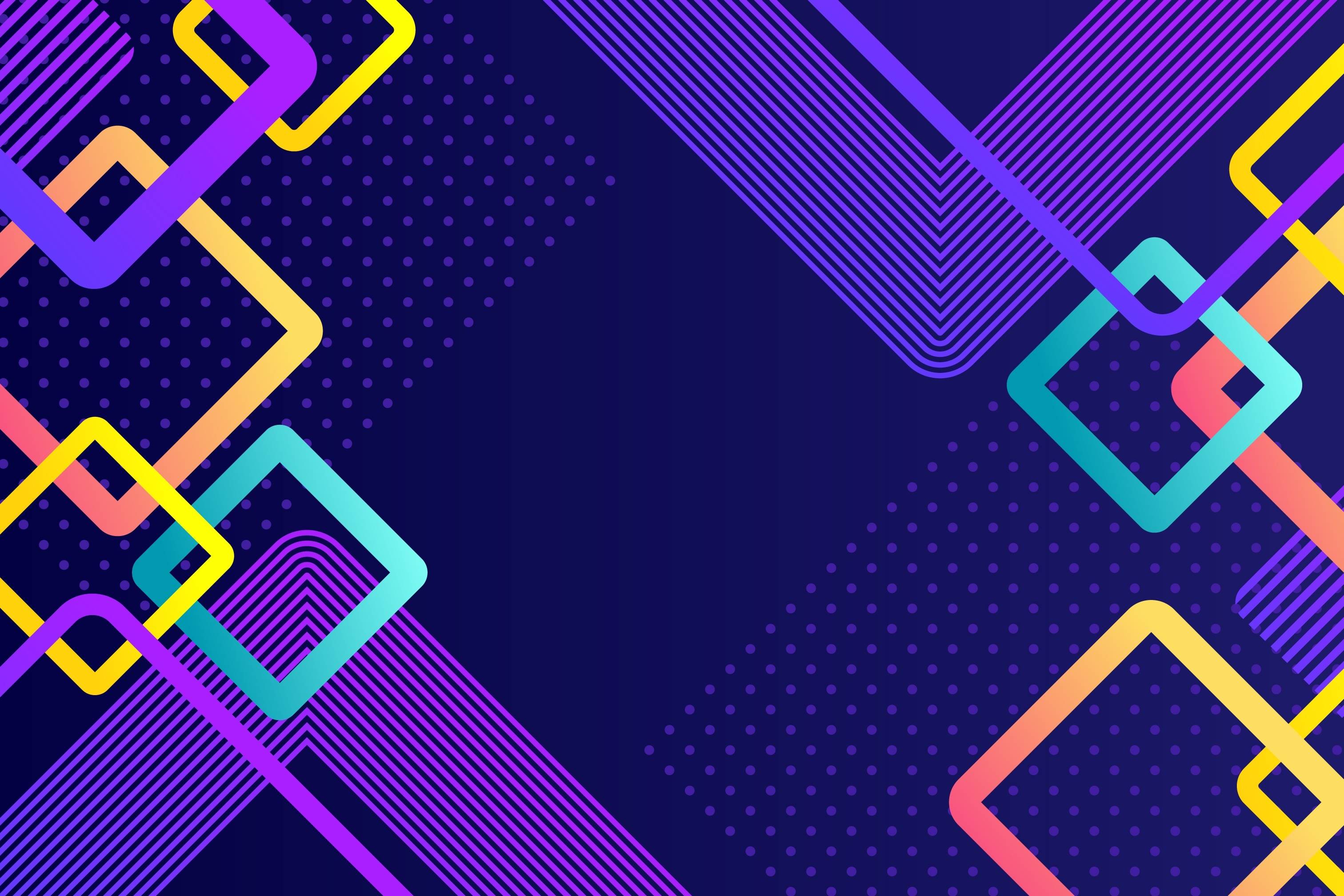 3024x2016 Geometry Wallpaper