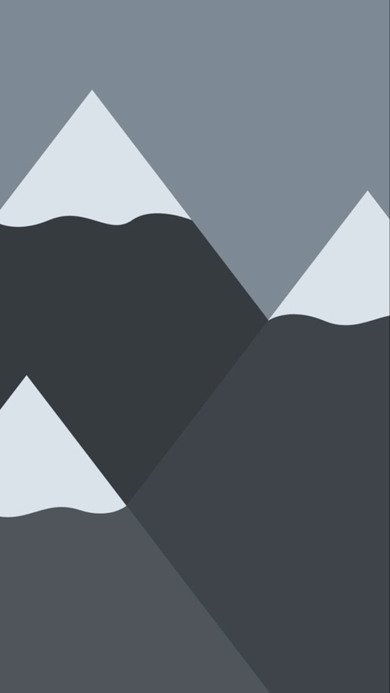 1242x2208 Minimal Geometric iOS Wallpaper
