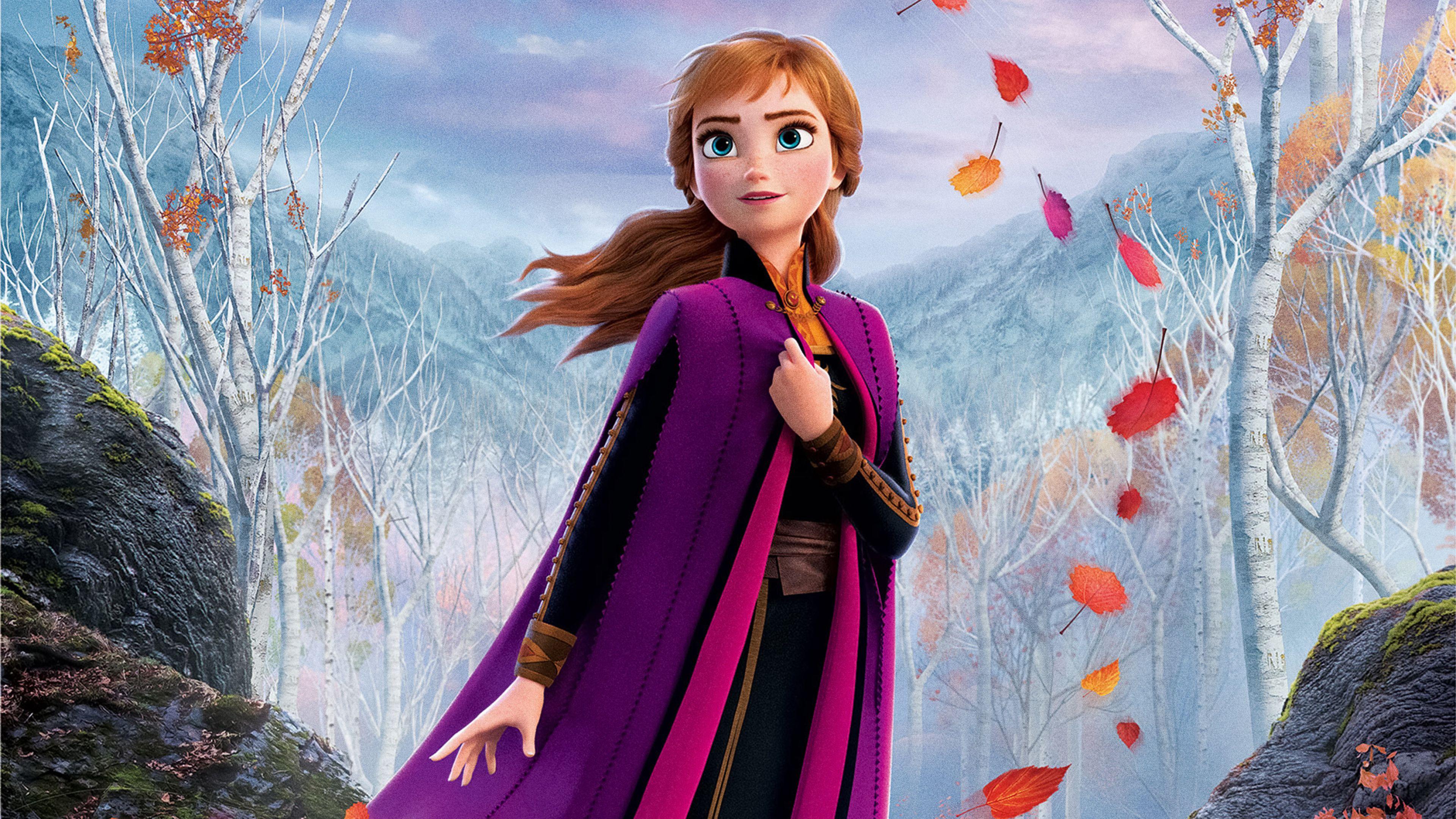 3840x2160 Frozen Anna Wallpaper