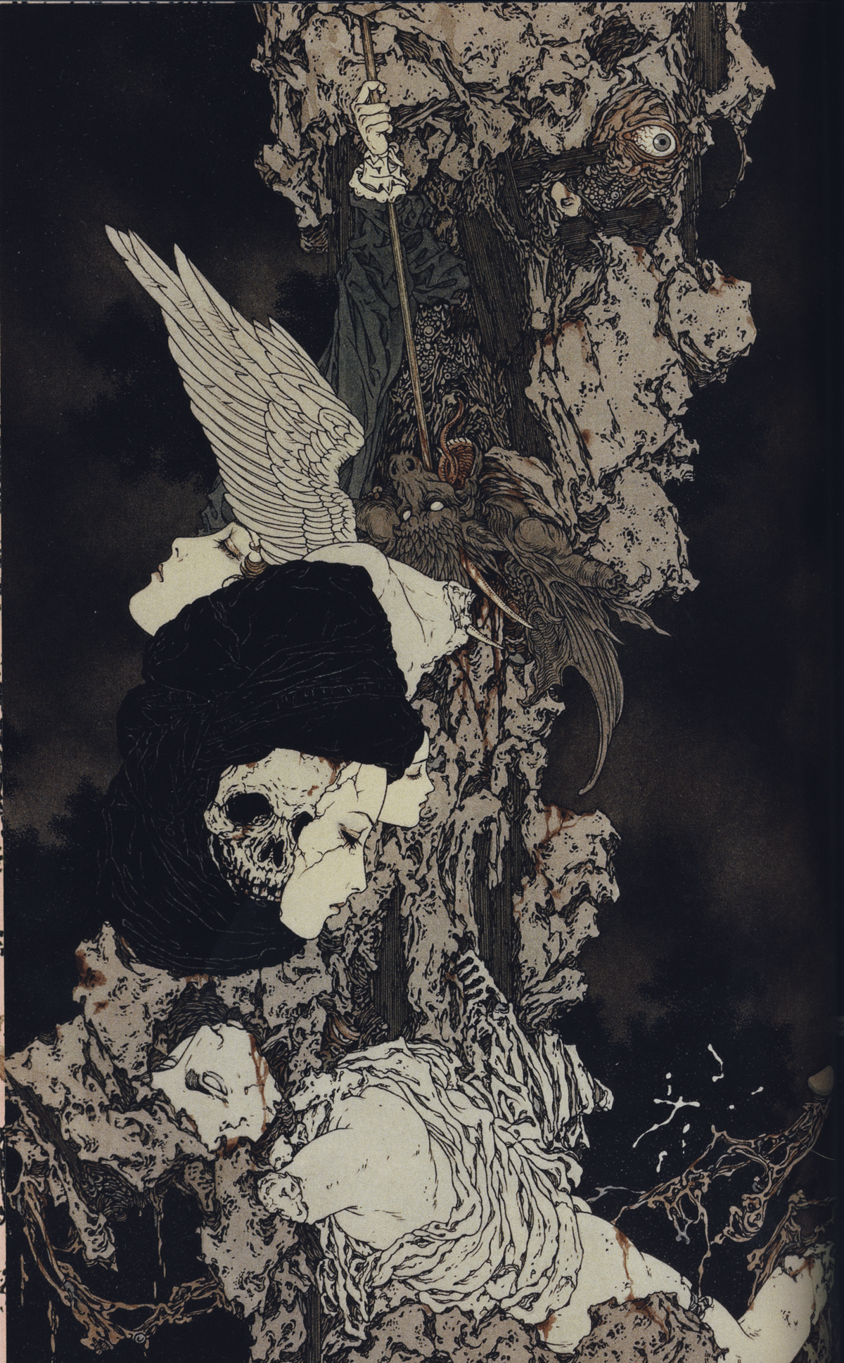 1200x1938 Awesome Artist Part62: Takato Yamamoto. Ethereal art, Horror art, Japanese art