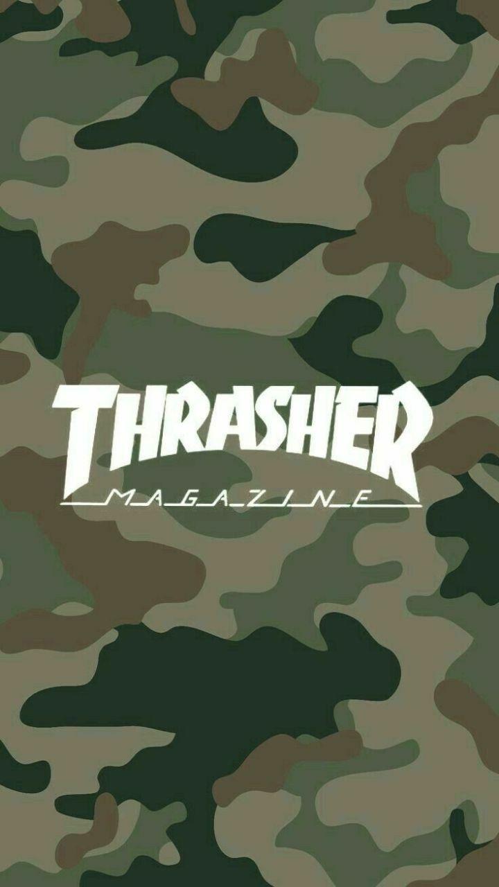 720x1280 Camo Thrasher iPhone Wallpaper