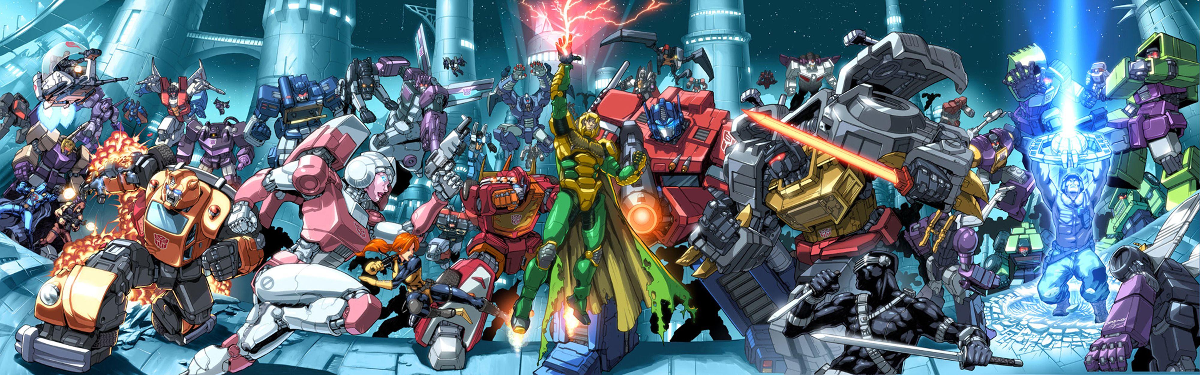 4000x1251 Dual Monitor Comic Wallpaper