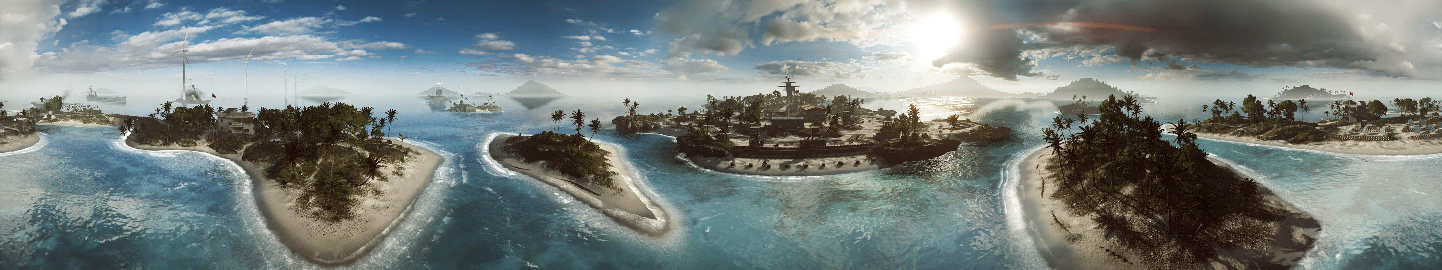 5760x1080 BATTLEFIELD NAVAL STRIKE shooter fps action military tactical stealth wallpaperx1080