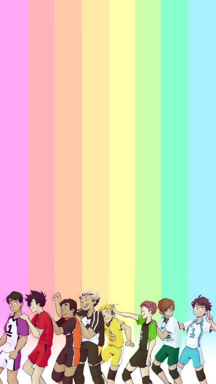 720x1280 All team captains wallpaper by bloodandbonxs. Haikyuu wallpaper, Haikyuu anime, Anime wallpaper