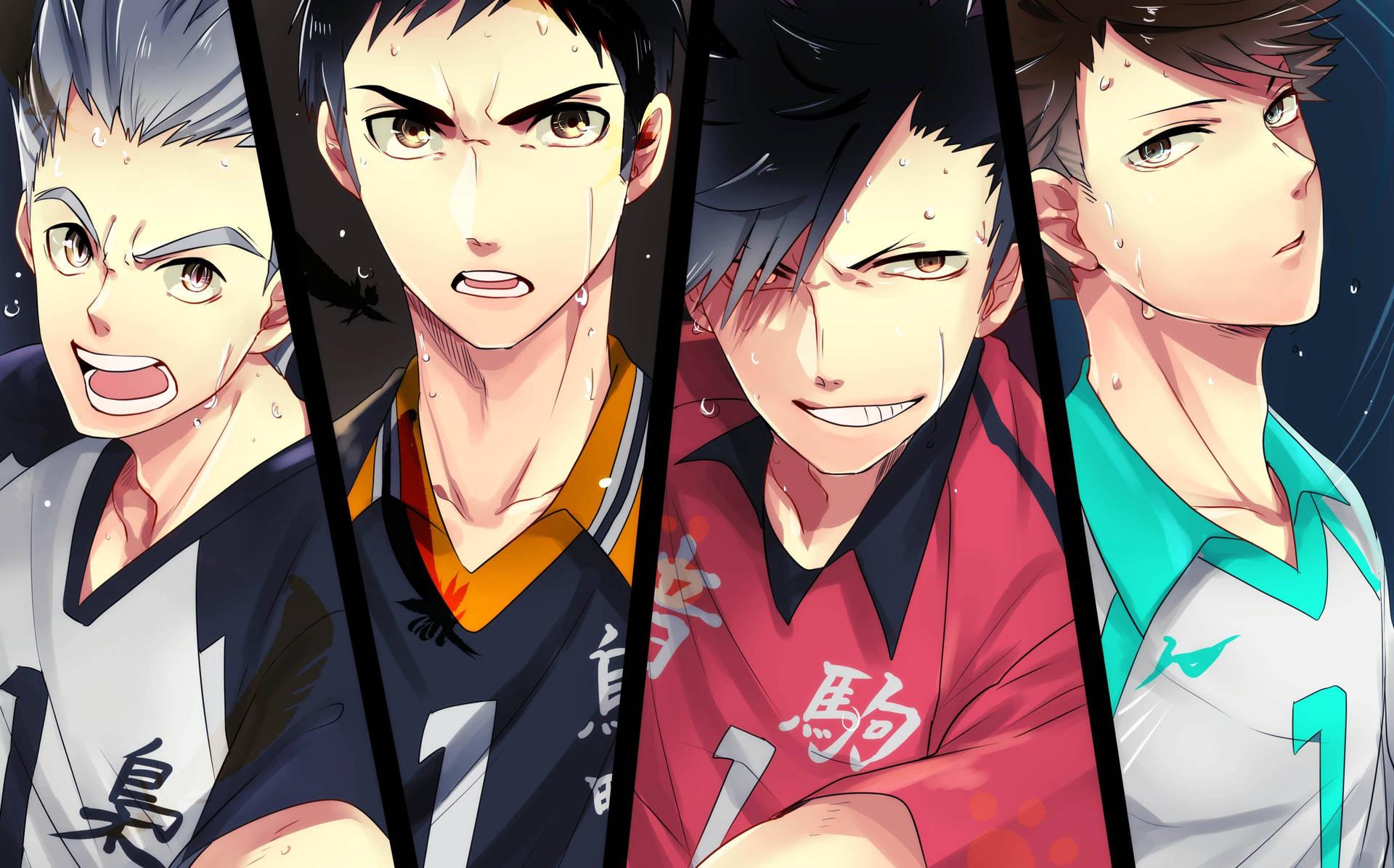 Haikyuu Captains Wallpapers Top Free Haikyuu Captains Backgrounds WallpaperAccess