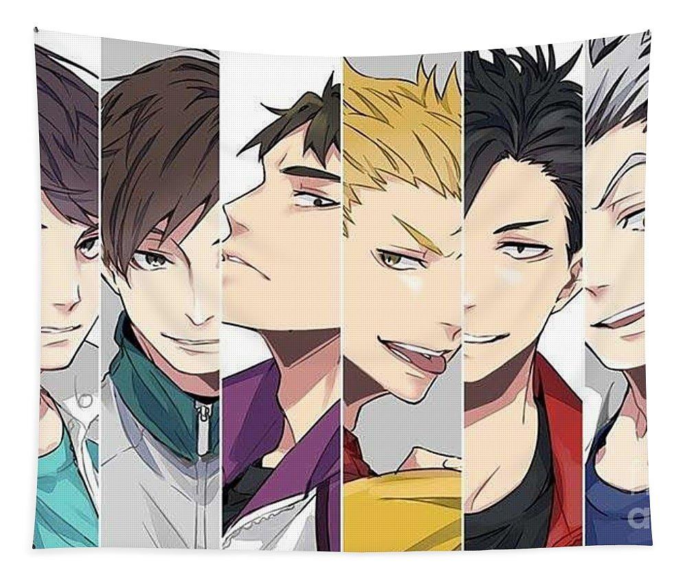 1000x851 Haikyuu Captain Tapestry by Ujang Kilong. Fine Art America