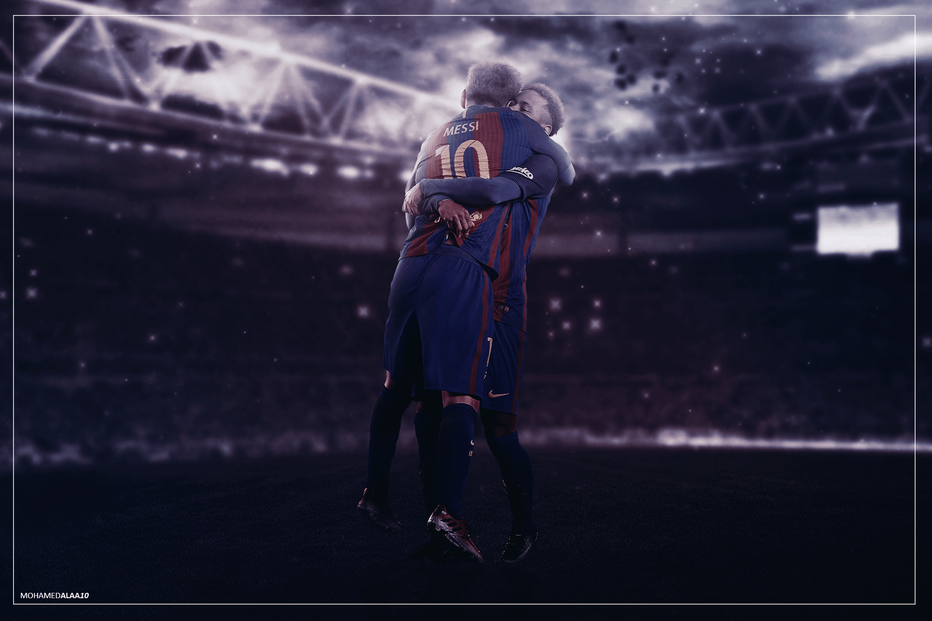 1920x1280 Messi And Neymar Wallpaper 2017