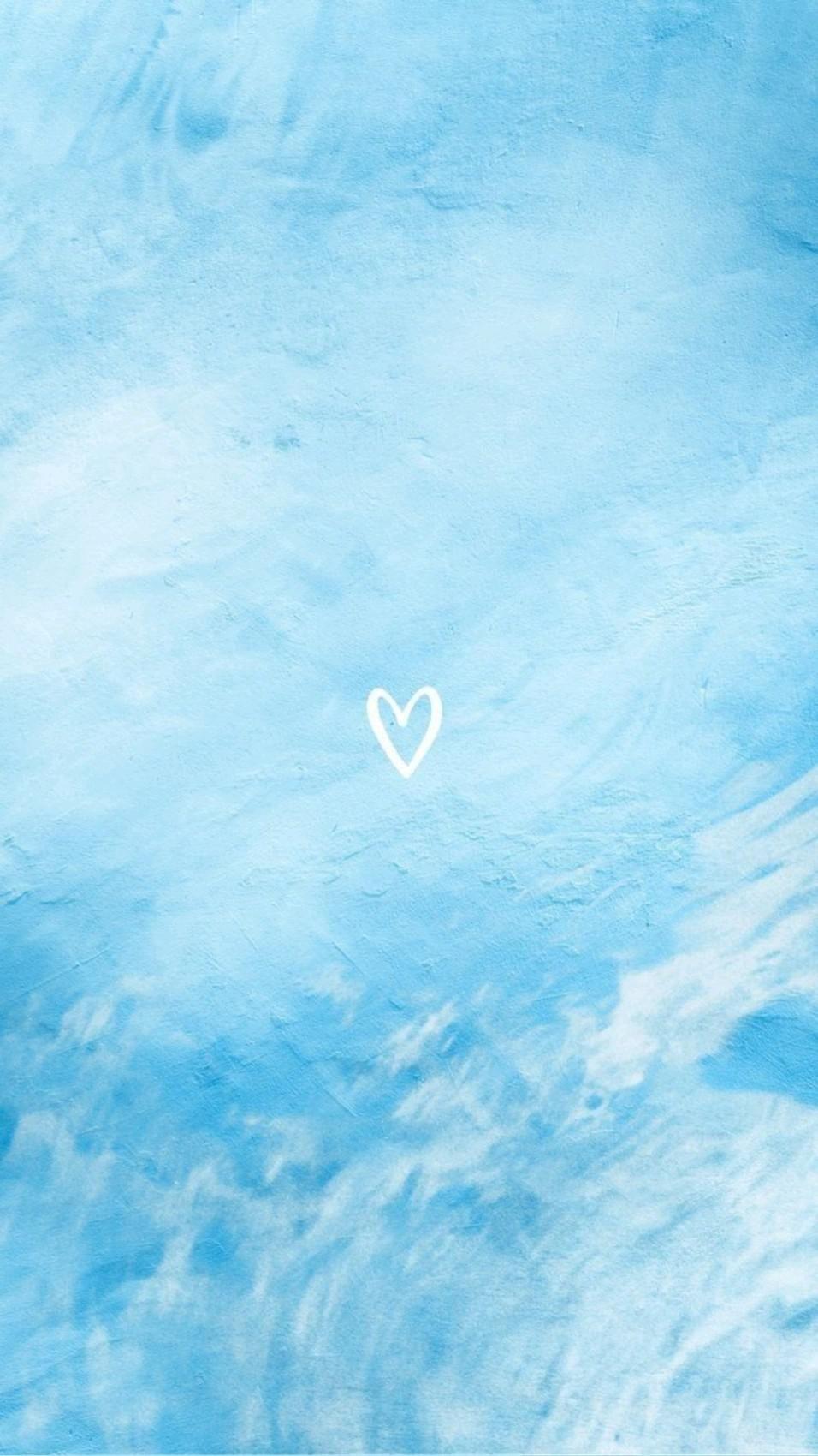 956x1700 Blue asthetic wallper. Blue background wallpaper, Baby blue wallpaper, Baby blue aesthetic