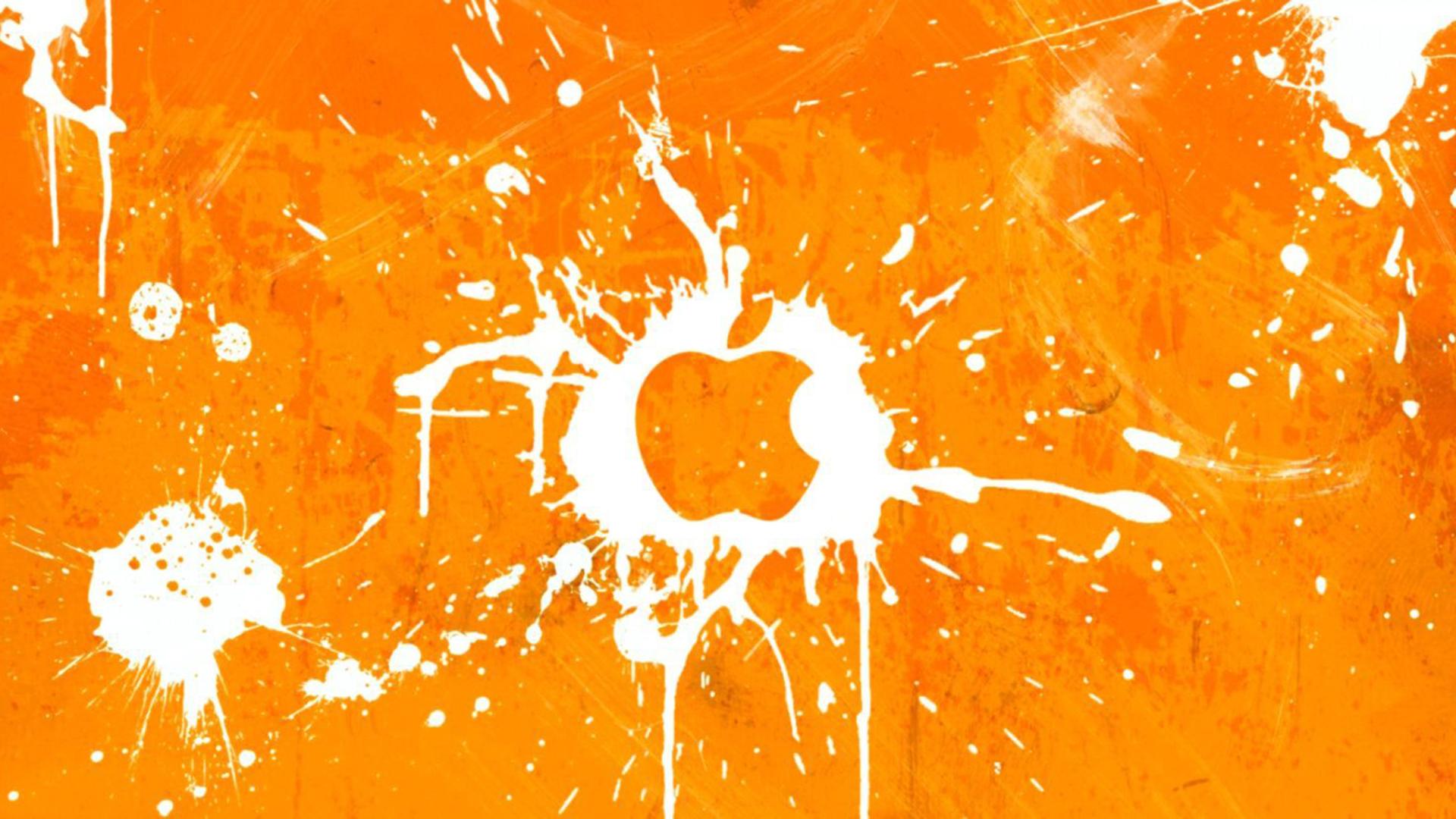 1920x1080 Cute Orange Desktop Wallpaper HD