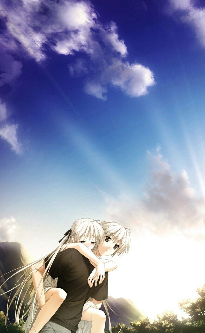 788x1280 Yosuga no Sora. Pasangan animasi, Pemandangan anime, Animasi