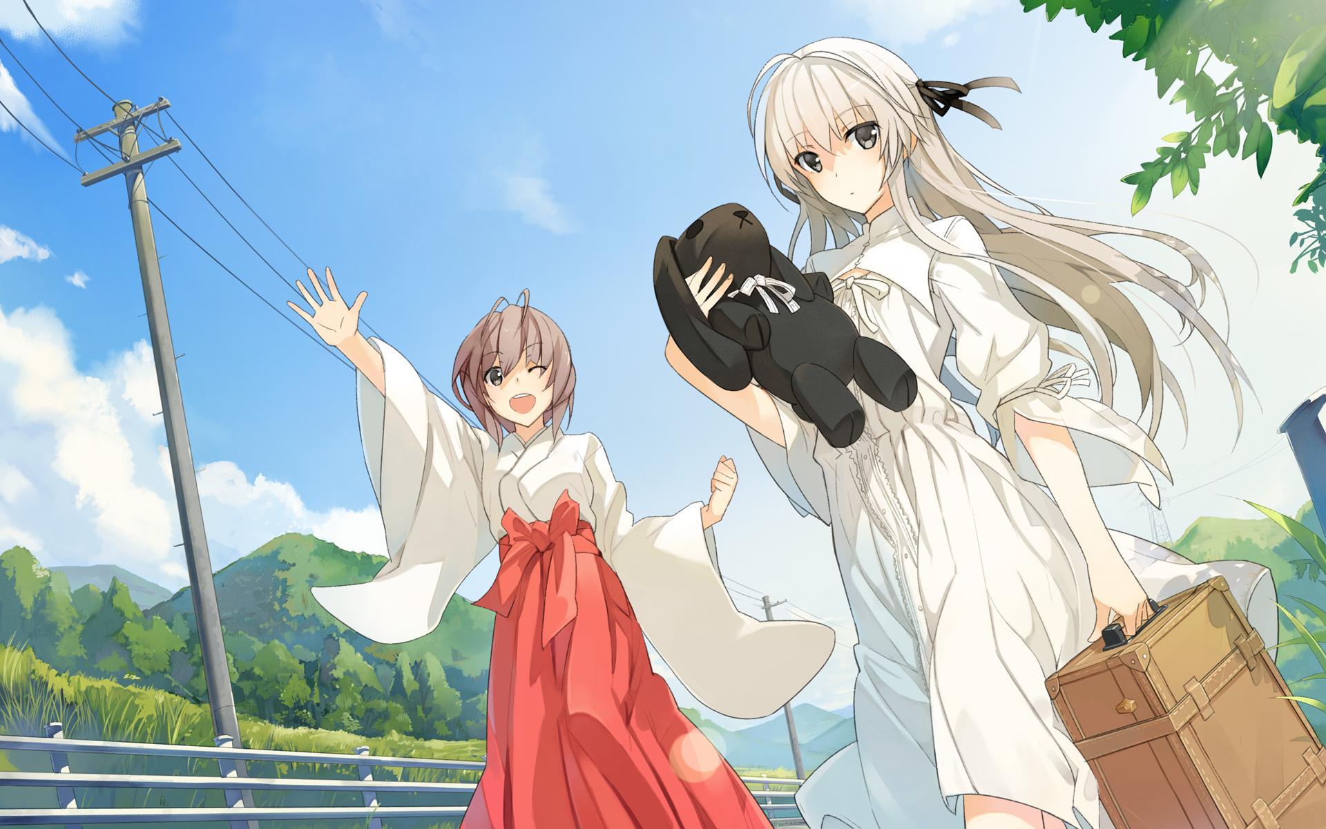 1920x1200 Yosuga no Sora, anime girls, Kasugano Sora, Amatsume Akirax1200 Wallpaper
