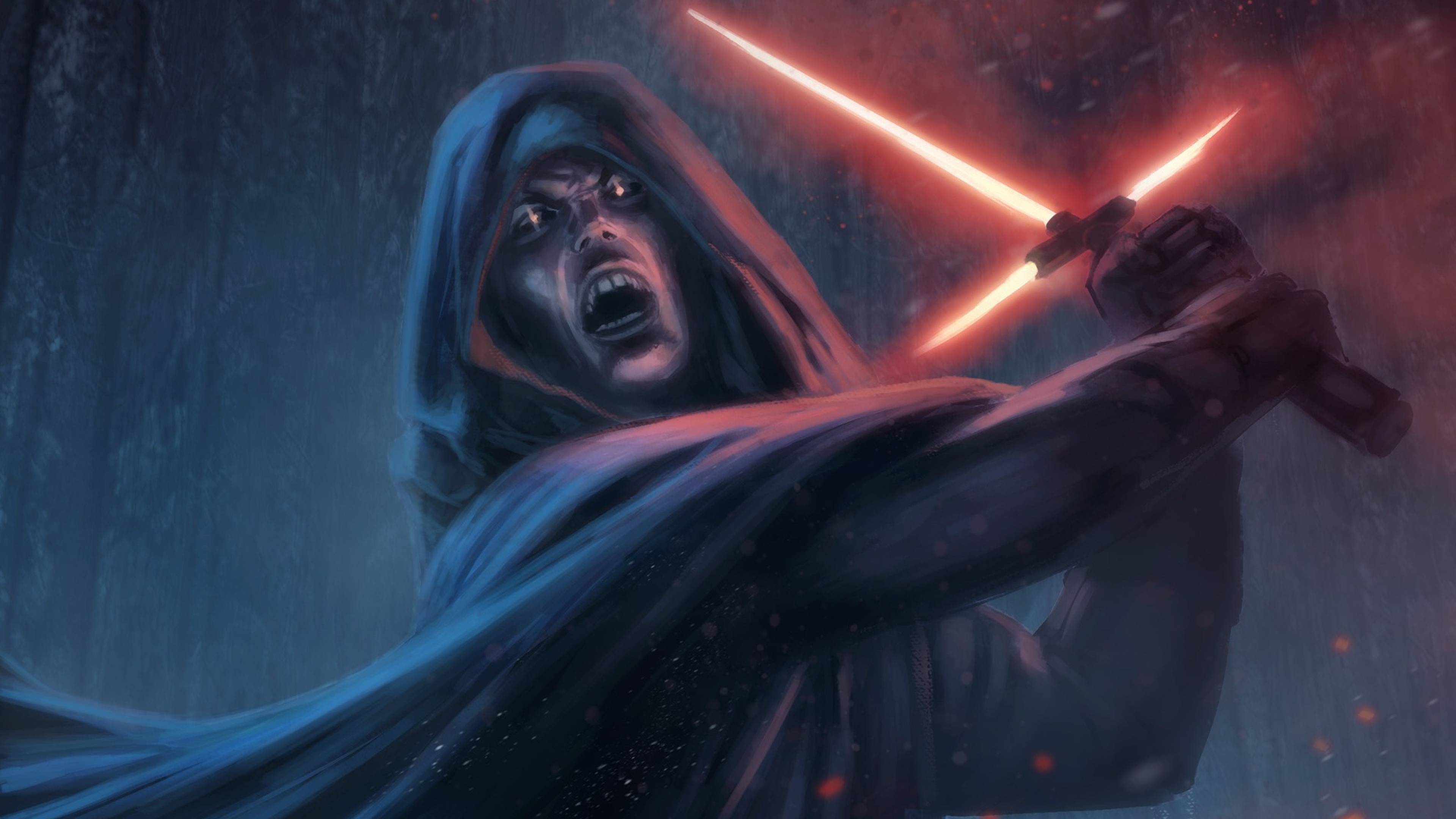 3840x2160 star wars episode vii force awakens, sith, lightsaber 4K Wallpaper, HD TV Series 4K Wallpaper, Image, Photo and Background