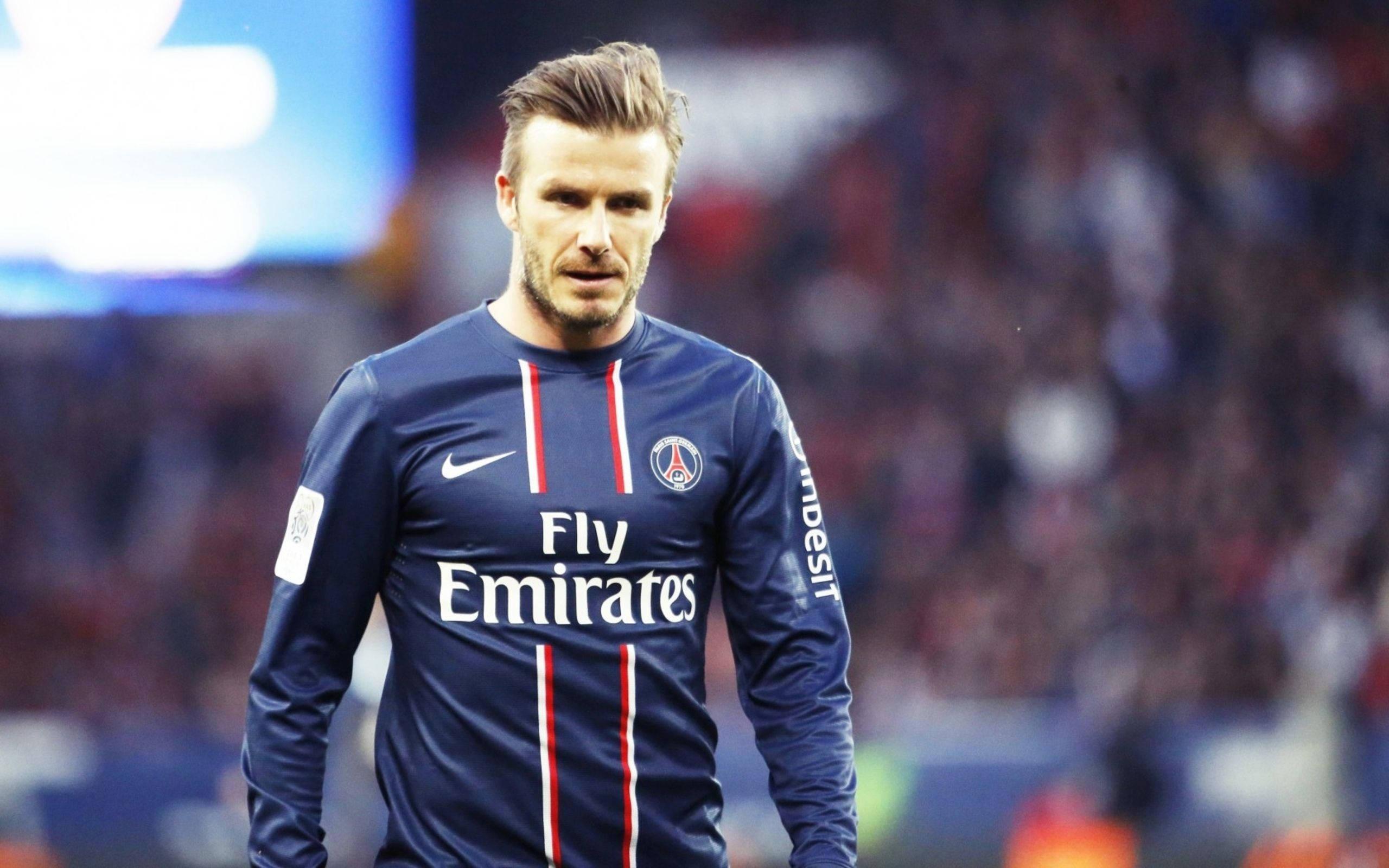 2560x1600 Download David Beckham Psg Debut Wallpaper