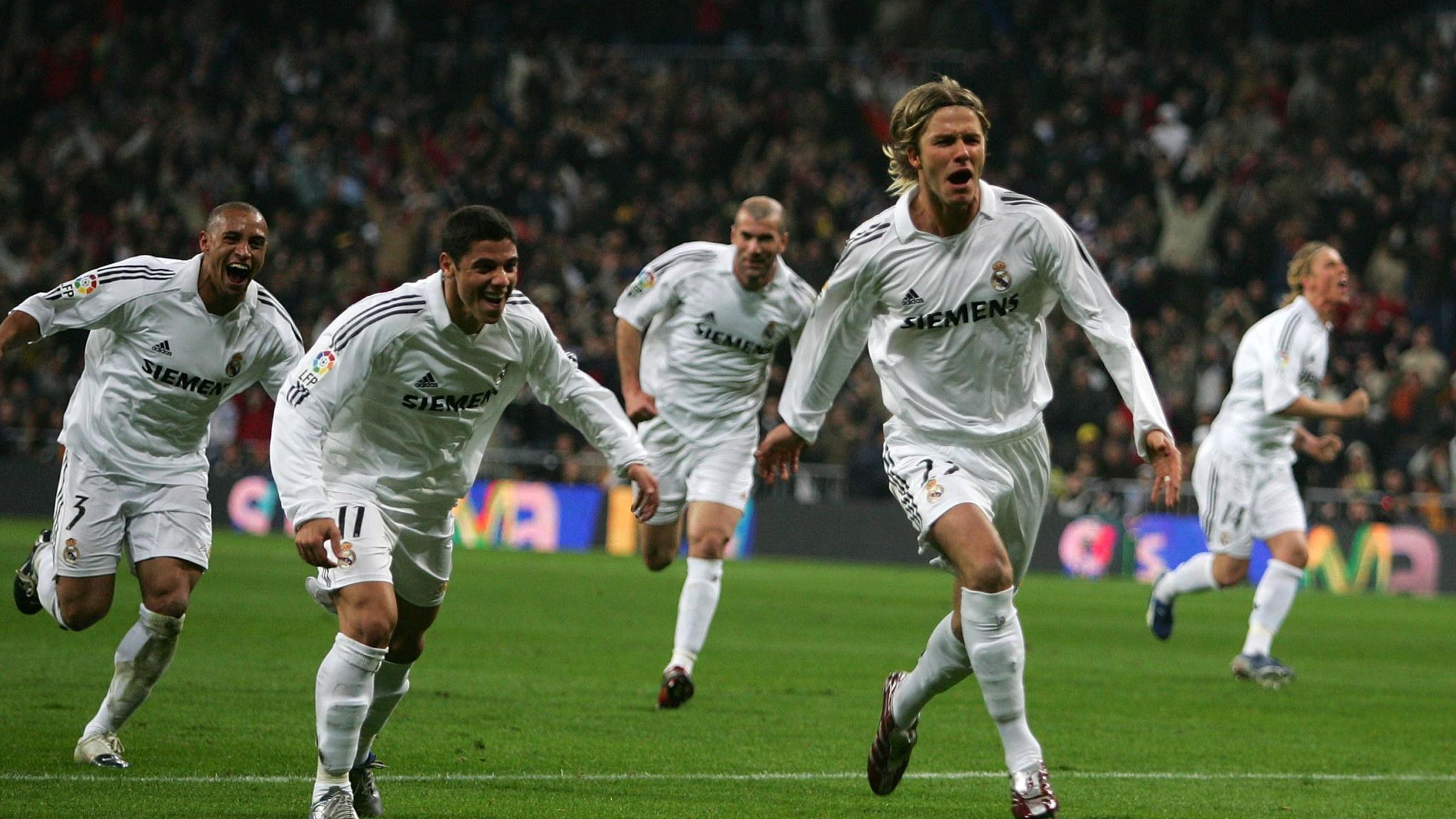 2048x1152 Sport Wallpaper, Star, David Beckham, Real Madrid, Men's White Football Jerseys • Wallpaper For You