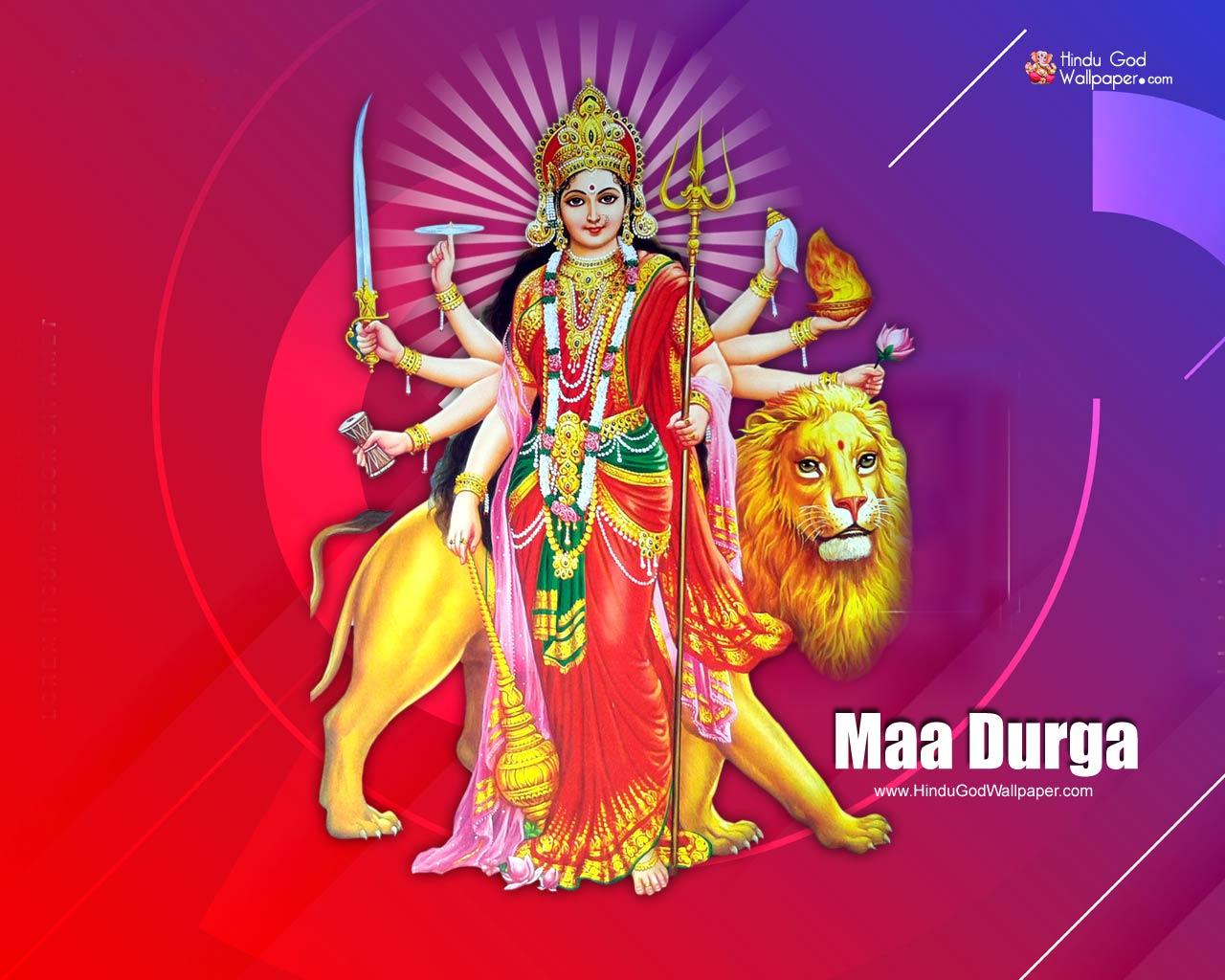 Jai Maa Durga Wallpapers - Top Free Jai Maa Durga Backgrounds -  WallpaperAccess
