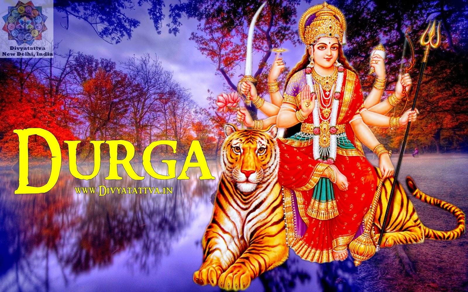 1600x1000 Ma Durga Devi HD Photo Navratri Jai Mata Di Wallpaper