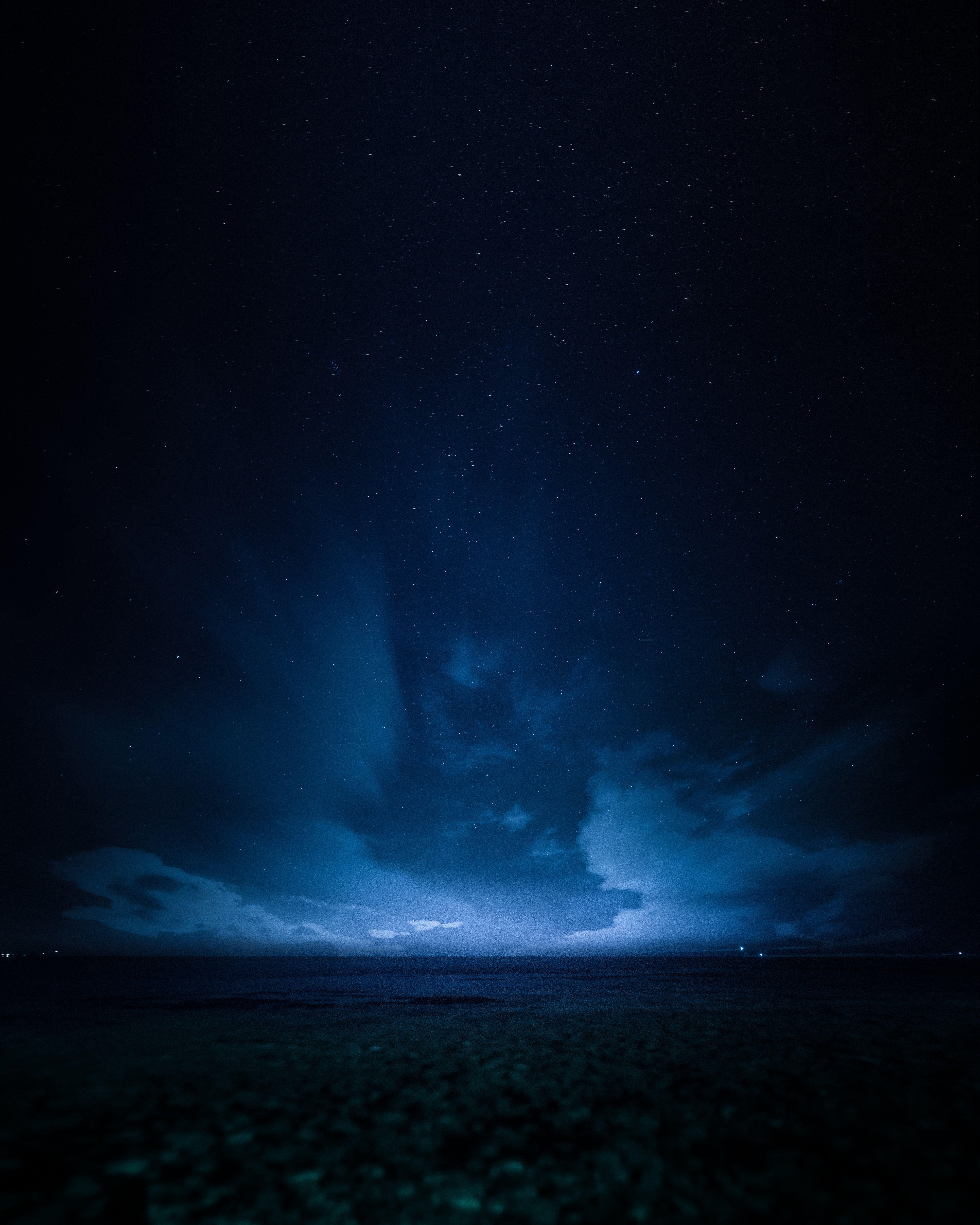 5936x7420 Night Horizon Wallpaper