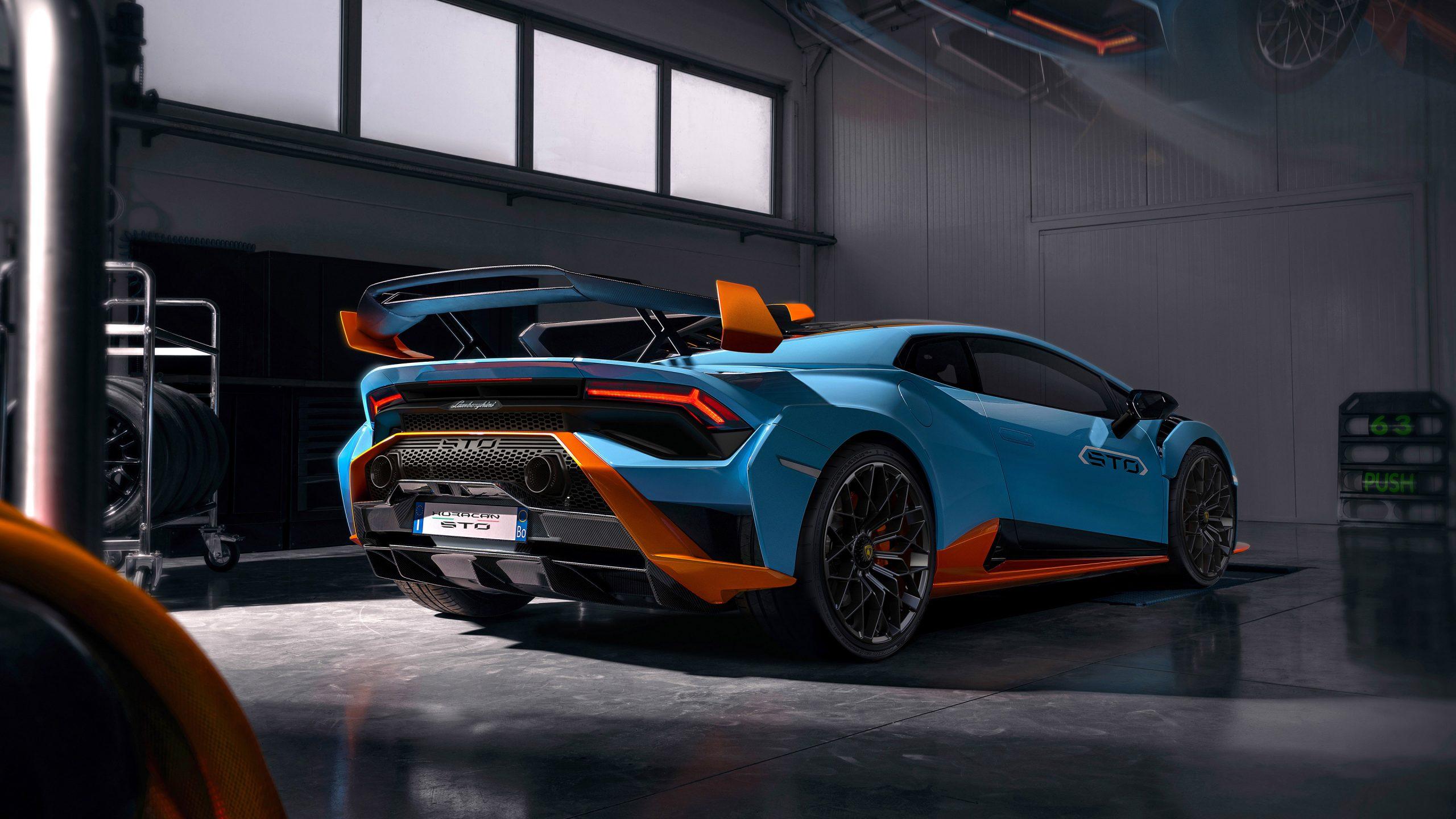 2560x1440 Lamborghini Huracan STO Wallpaper