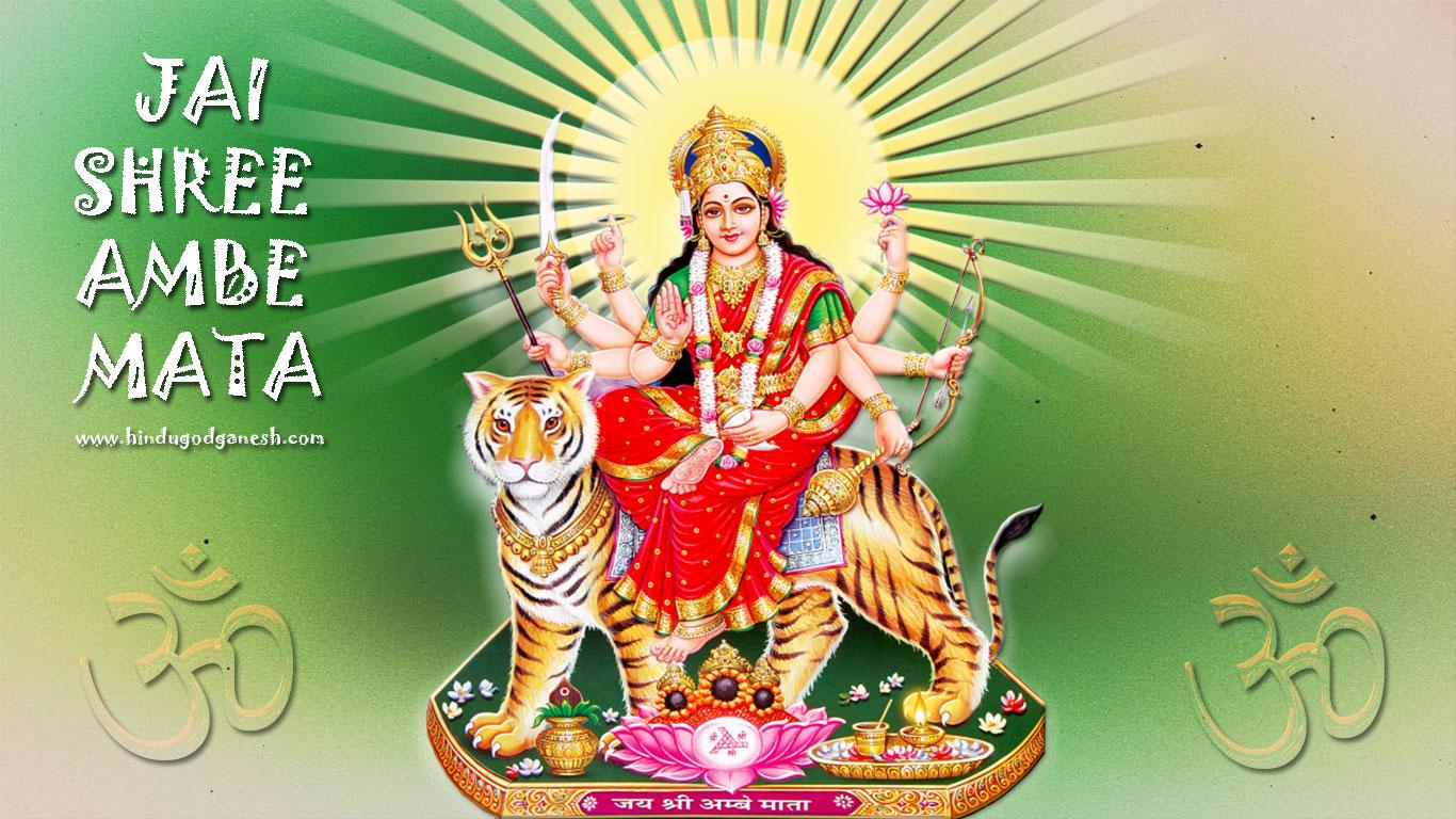 1366x768 Maa Durga HD wallpaper, picture, image & Goddess durga photo