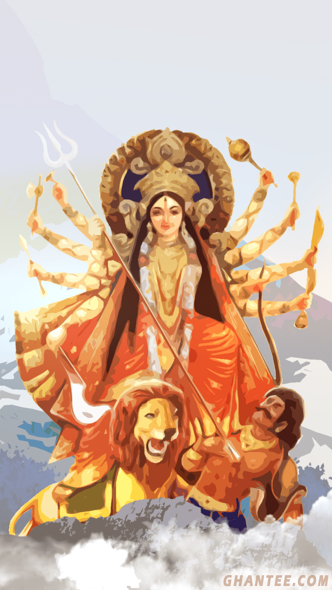 1080x1920 maa durga phone wallpaper x 1920