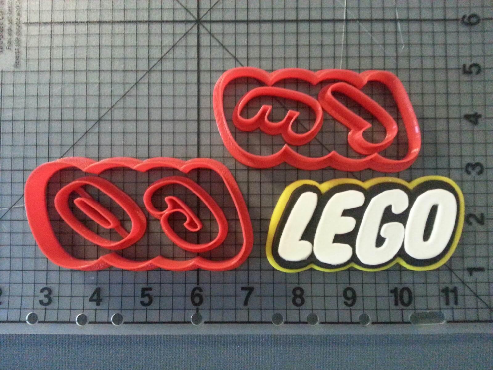 1600x1200 Lego Logo Cookie Cutter Set. JB Cookie Cutters