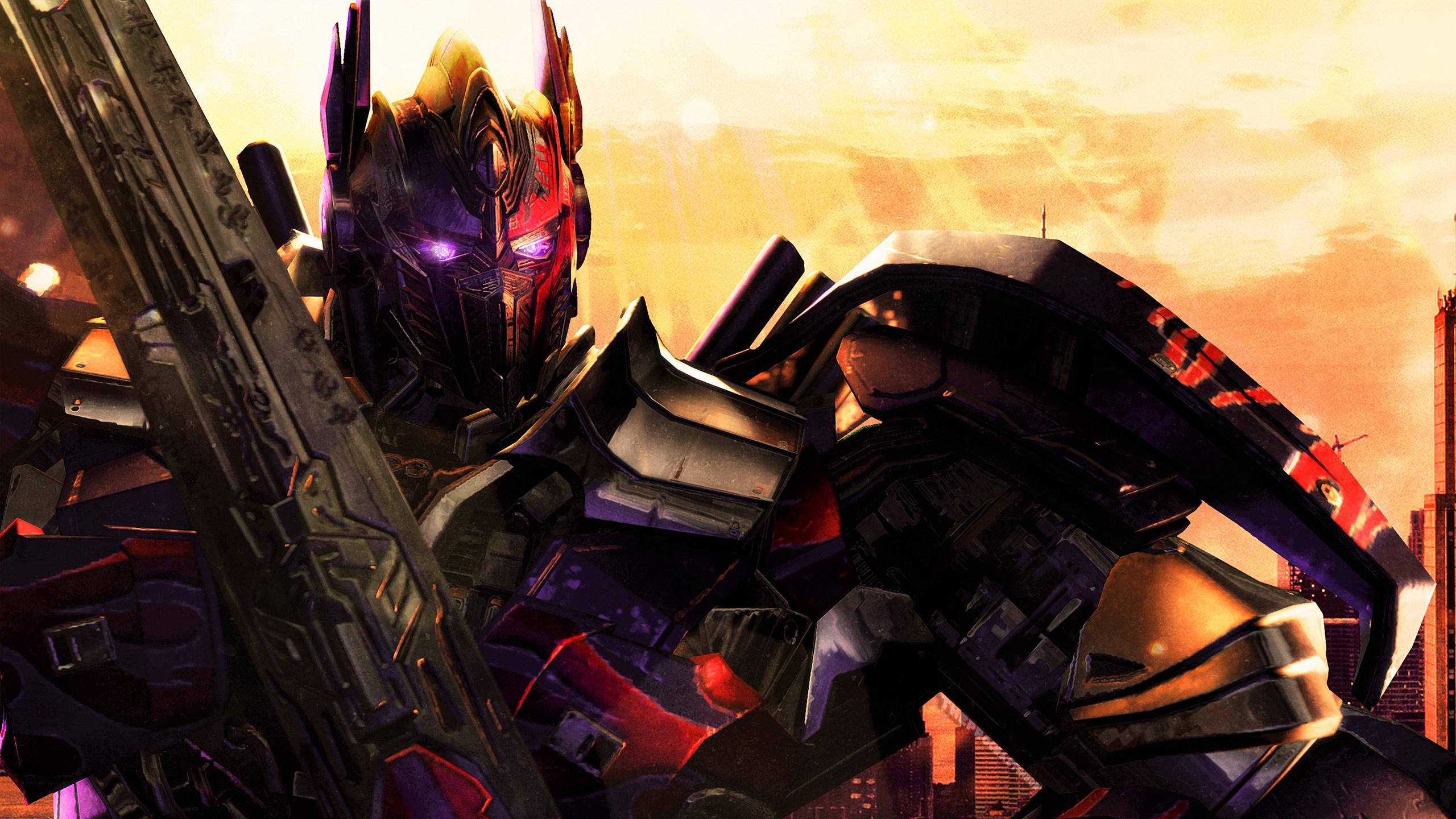 2560x1440 Wallpaper / transformers, optimus prime, hd, 4k, artwork, digital art, superheroes, free download
