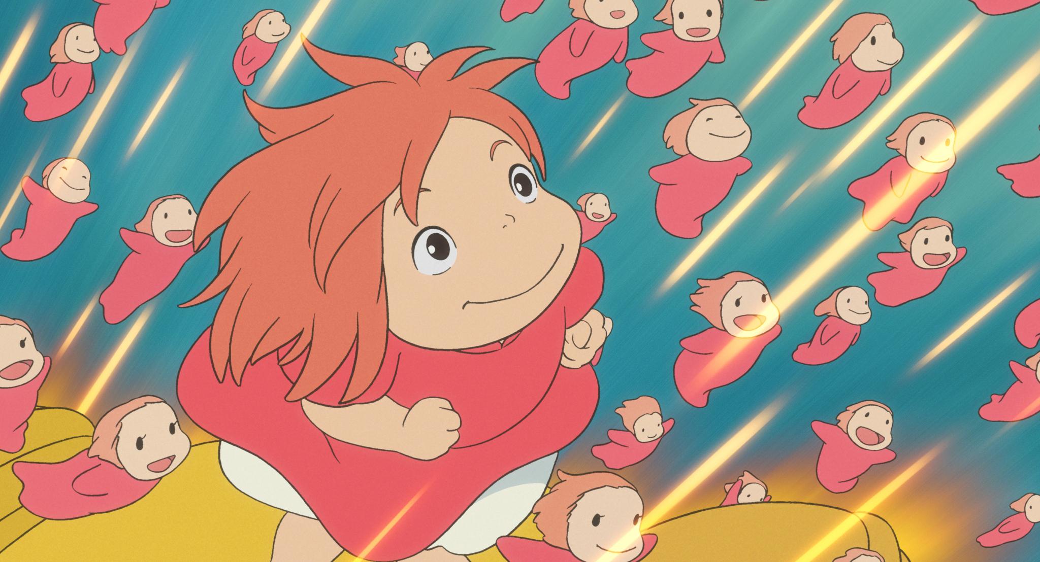 2048x1108 Ponyo HD Wallpaper and Background