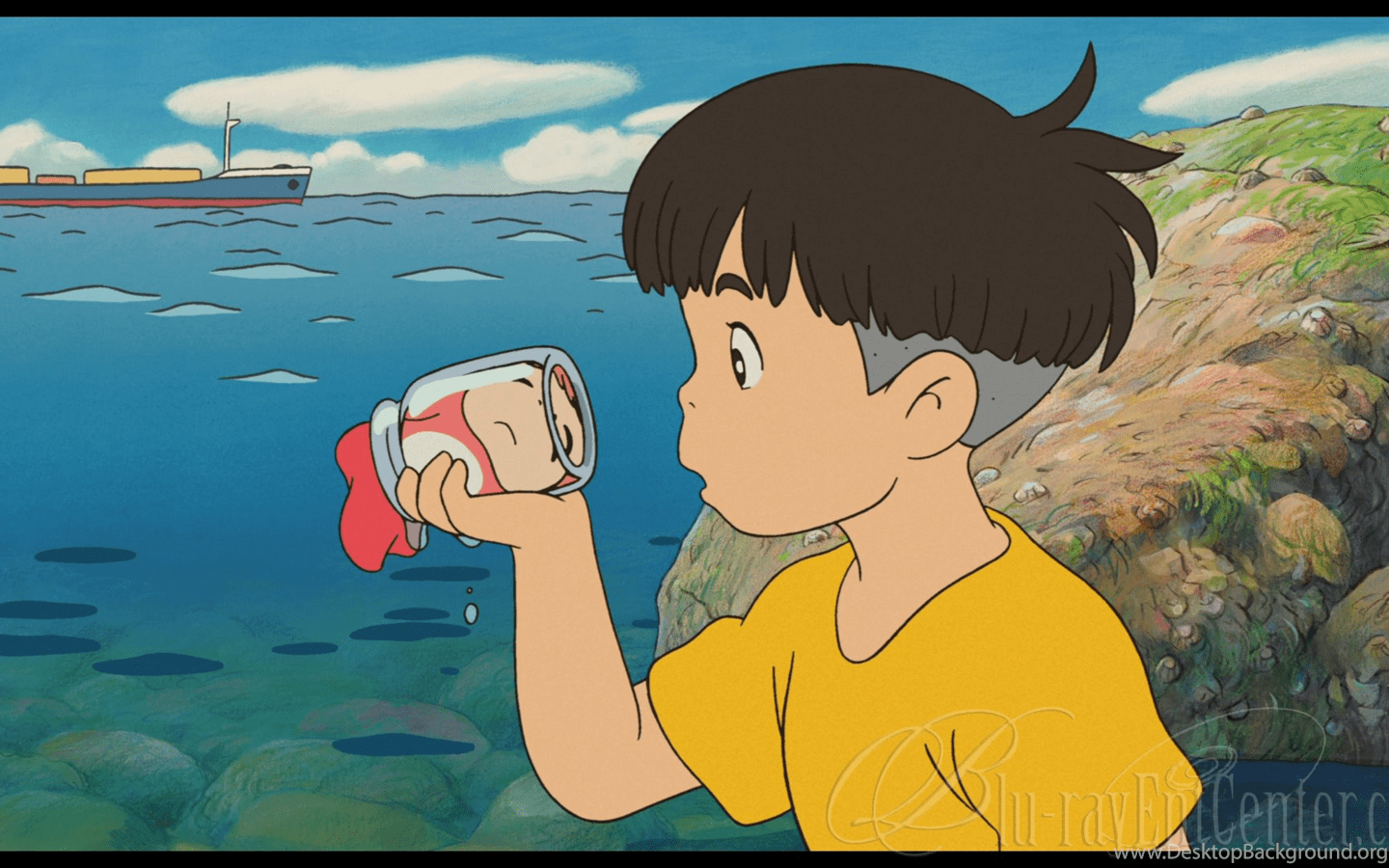 1440x900 Ponyo Desktop Wallpaper