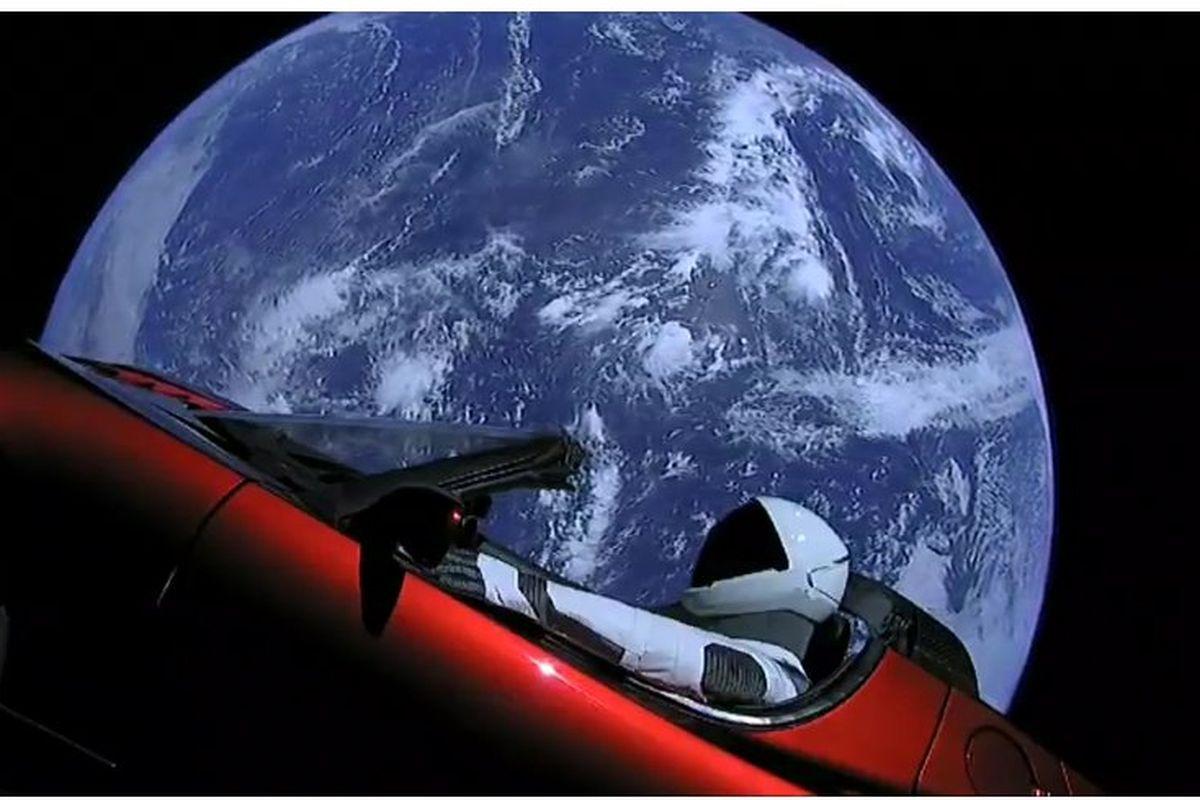 Tesla In Space Wallpapers Top Free Tesla In Space