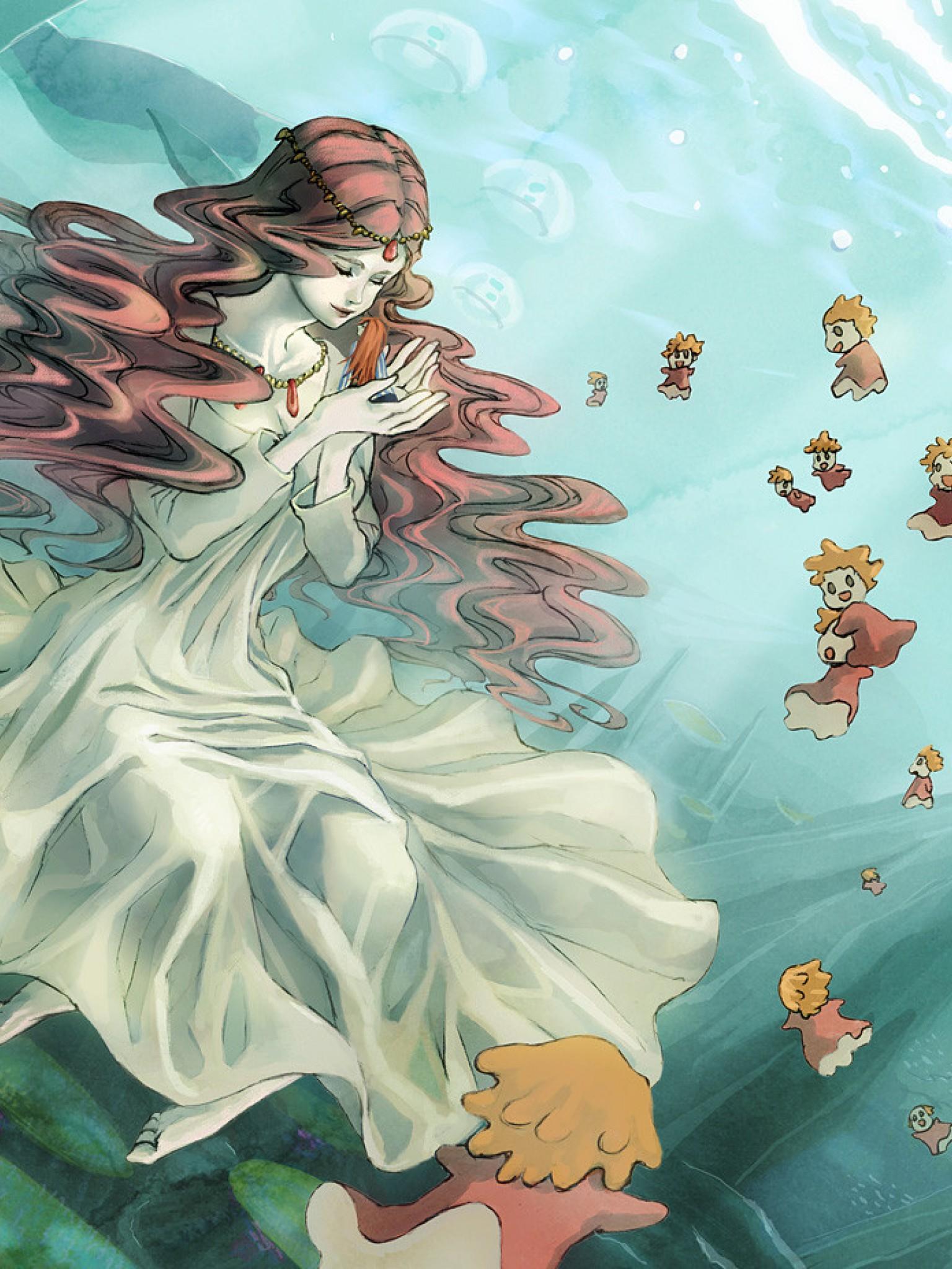 1536x2048 Ponyo HD Wallpaper Retina iPad